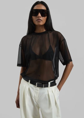 Zolli Mesh Tee - Black