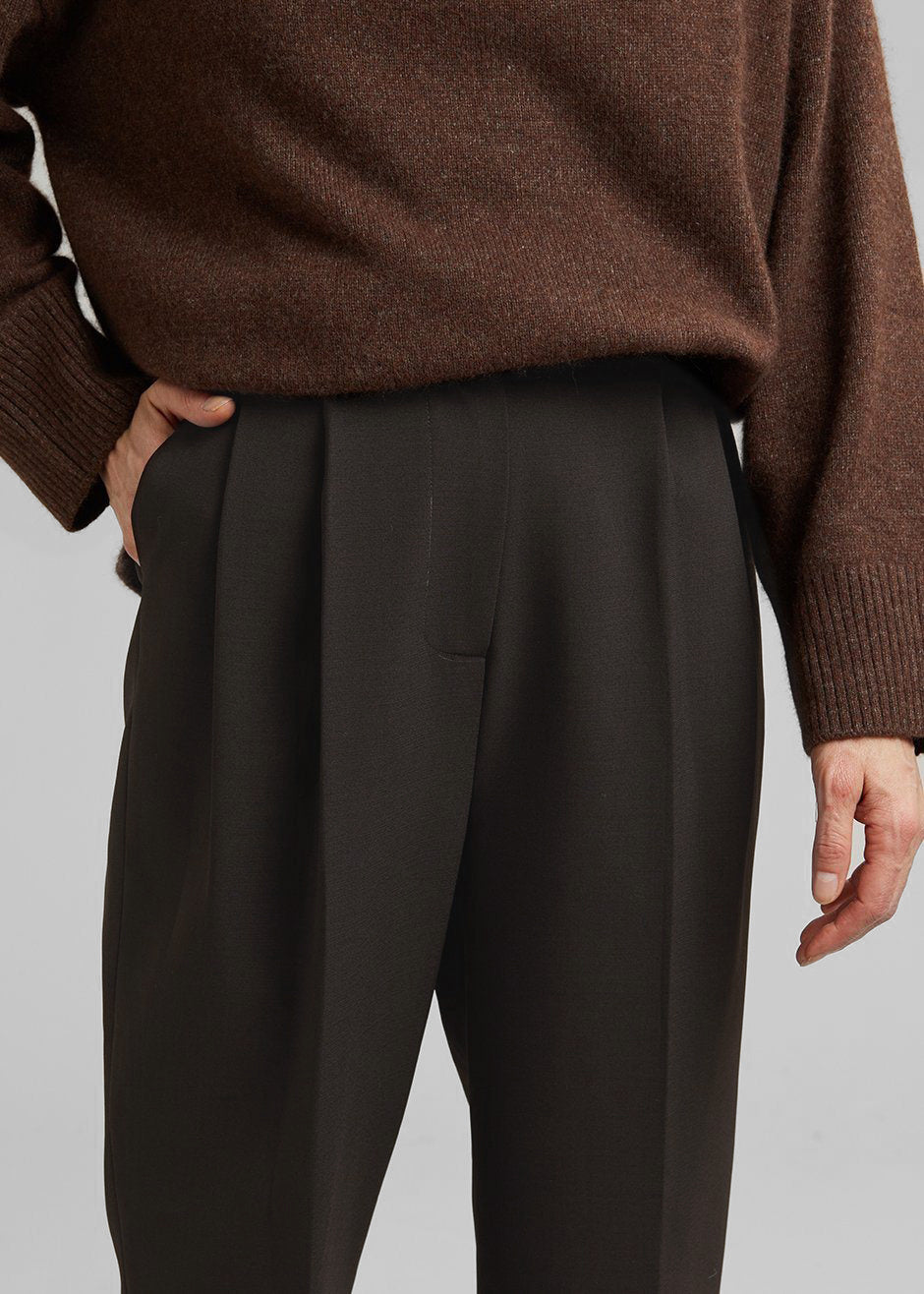 Bea Suit Pants - Dark Espresso - 4