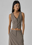 Seine Vest - Taupe