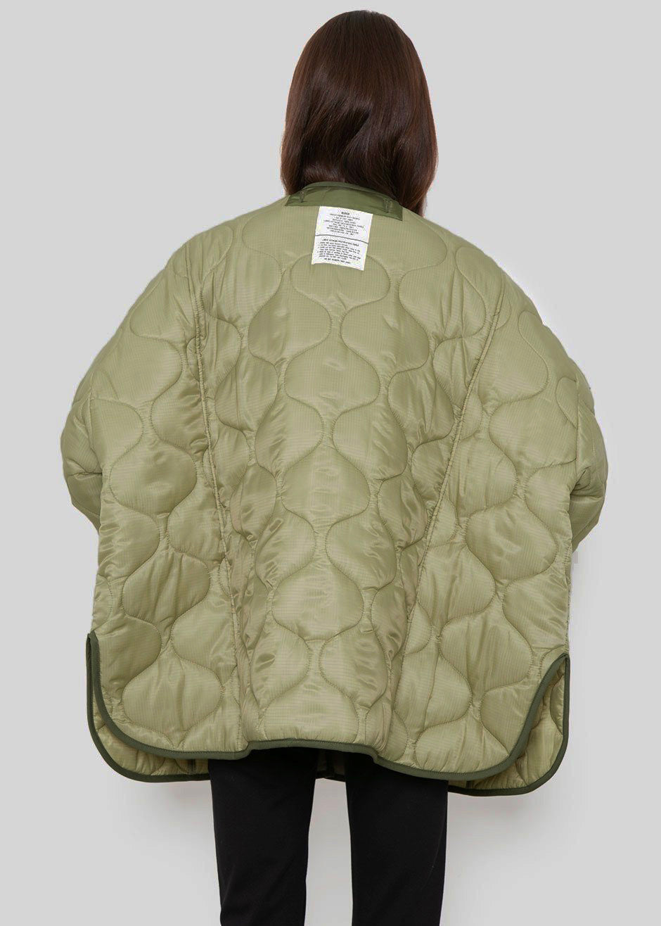国内発| Frankie Shop Teddy キルティングジャケット Teddy Quilted Jacket - Moss Green – The Frankie Shop Europe
