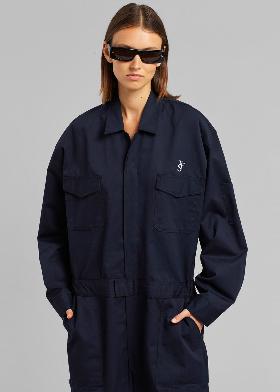 TFS Oversized Boiler Suit - Navy - 4