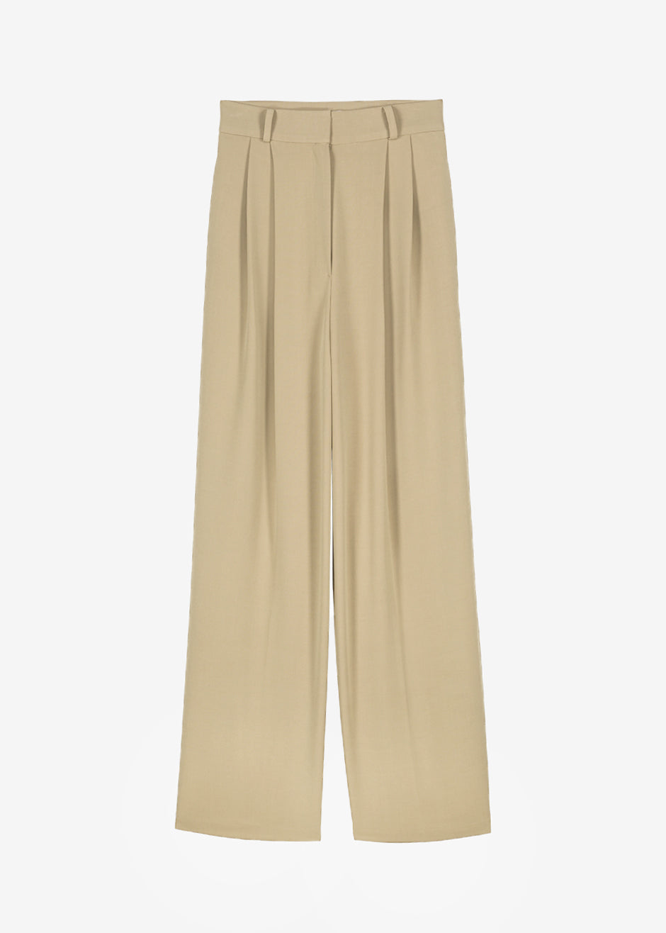 Tansy Cotton Pants - Camel - 9