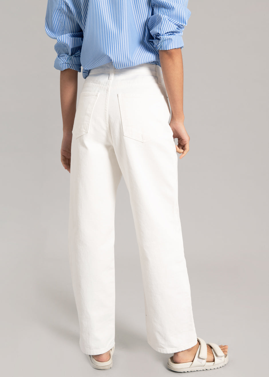 Hann Denim Pants - White - 11