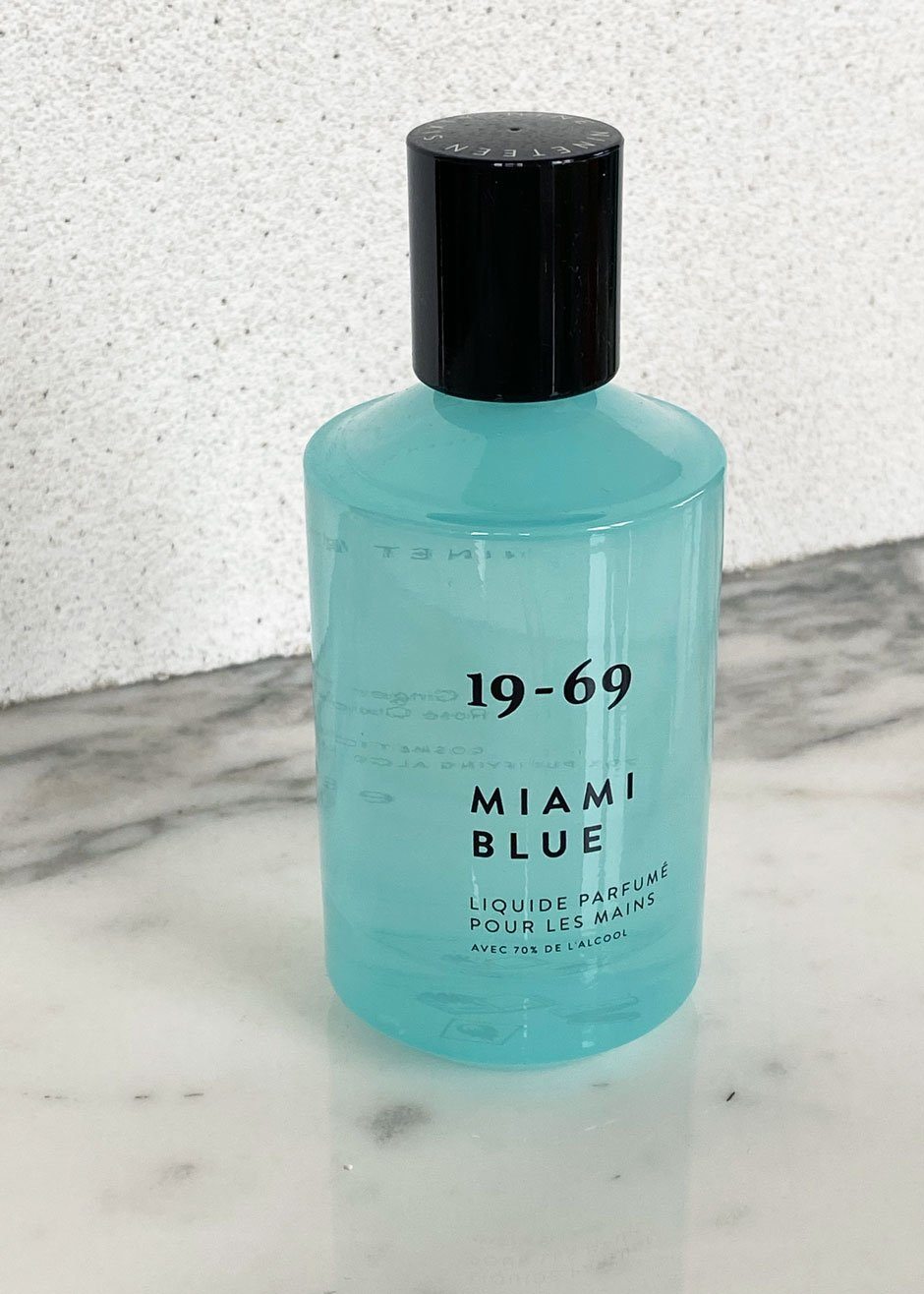 19-69 Miami Blue Hand Sanitizing Spray - 1