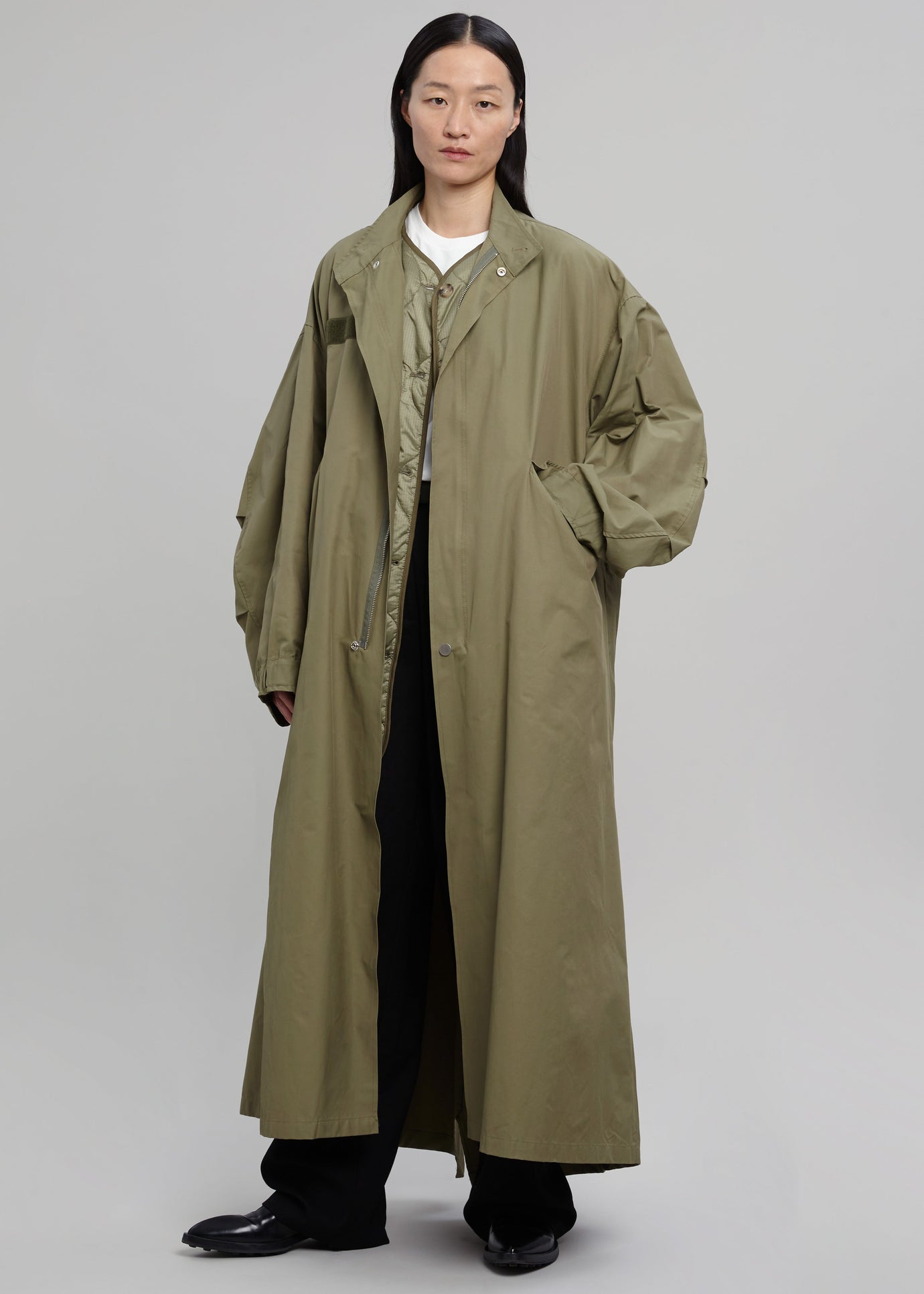 Skive Double Layer Parka - Olive