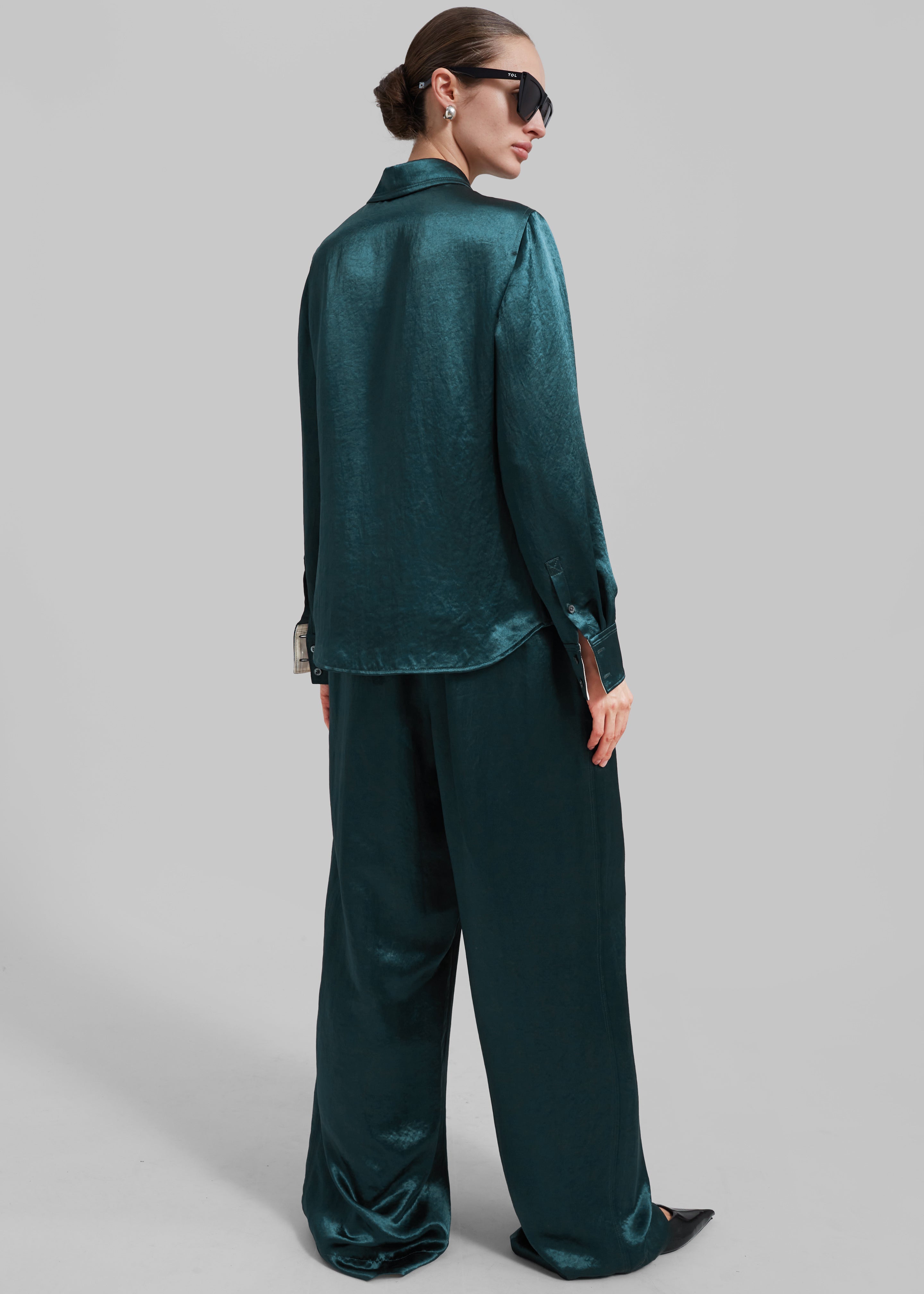 3.1 Phillip Lim Pajama Trousers - Deep Ocean - 7