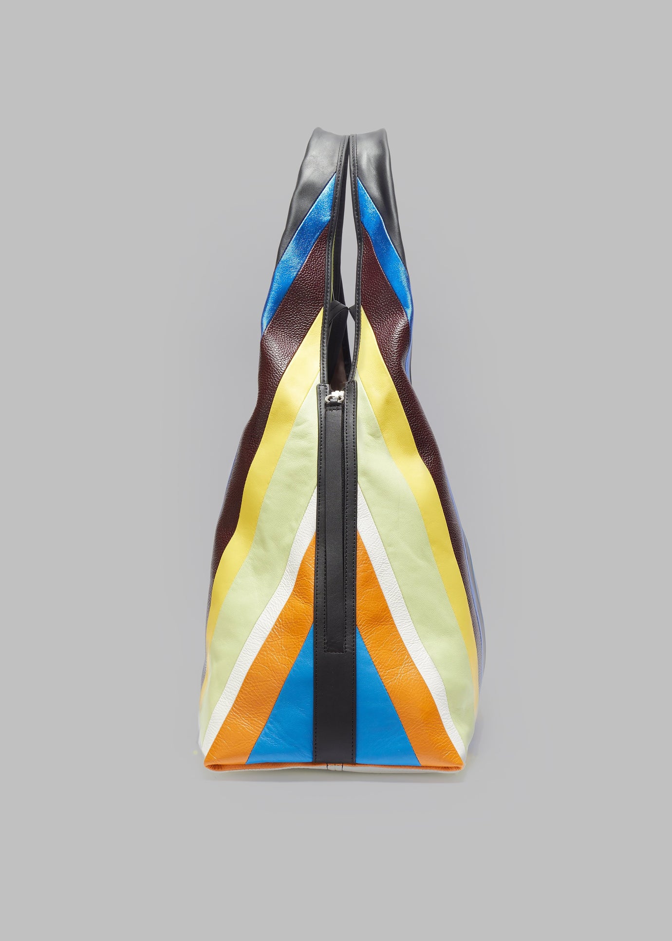 3.1 Phillip Lim Large Prism Tote - Blue Multi - 1