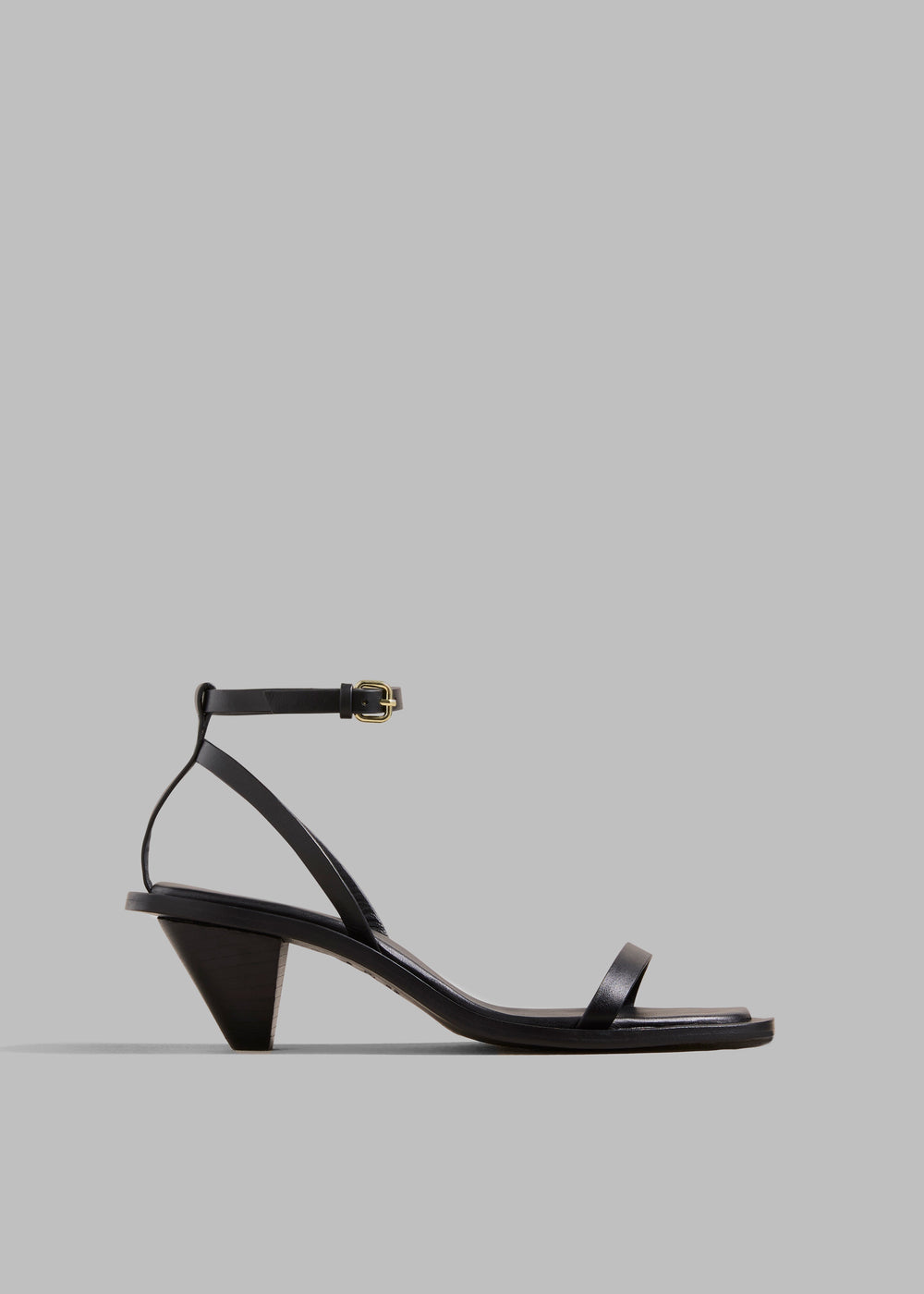 A.Emery The Irving Heeled Sandal - Black