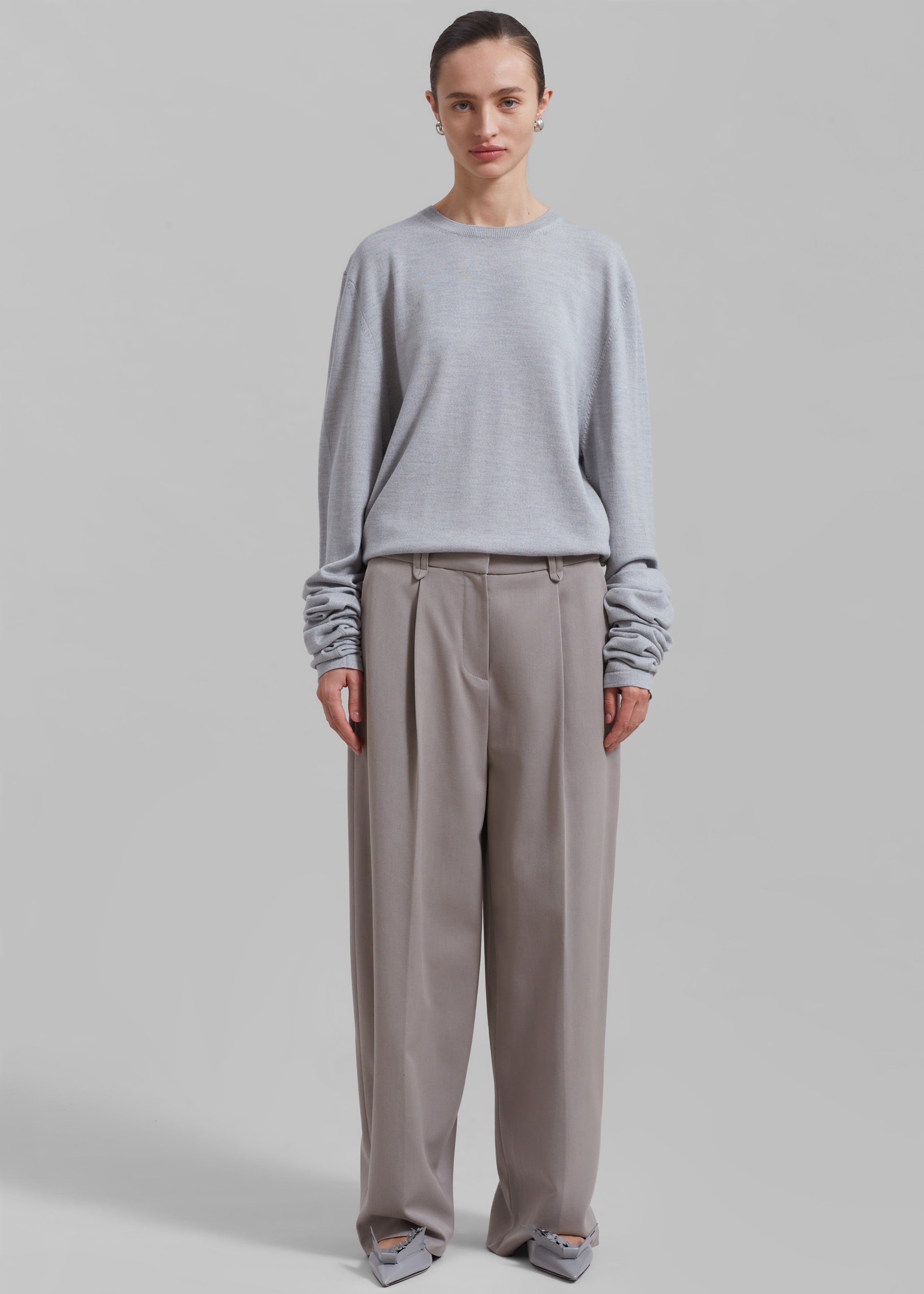 Adair Trousers - Grey - 7