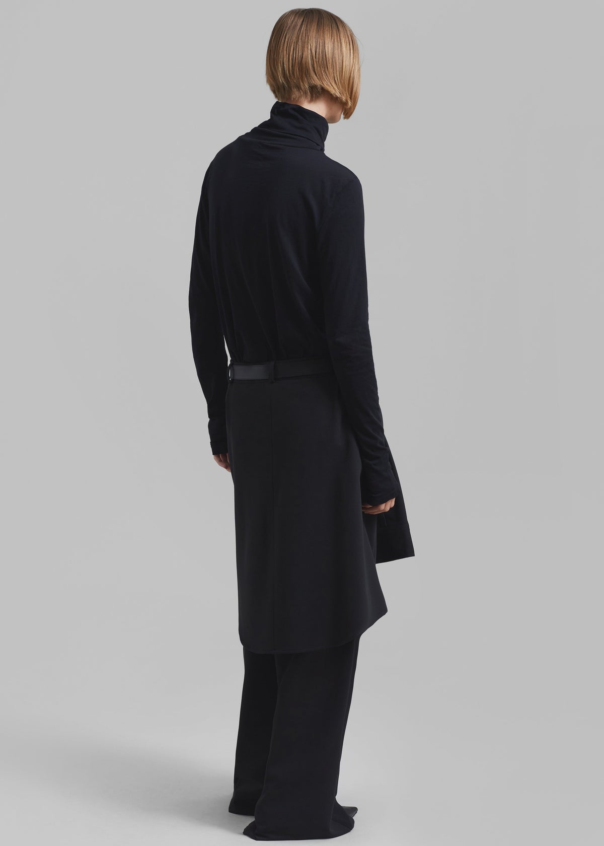 Adam Tie-Front Pants - Black - 8