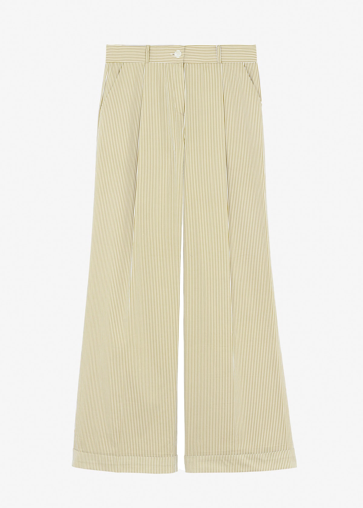 Addison Pants - Khaki Stripe - 9