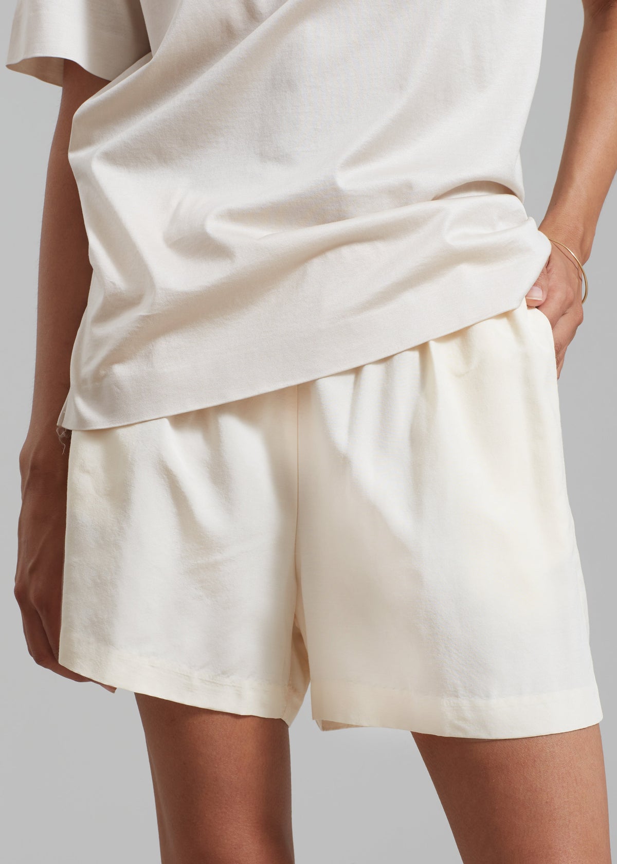 Adeline Shorts - Cream - 3