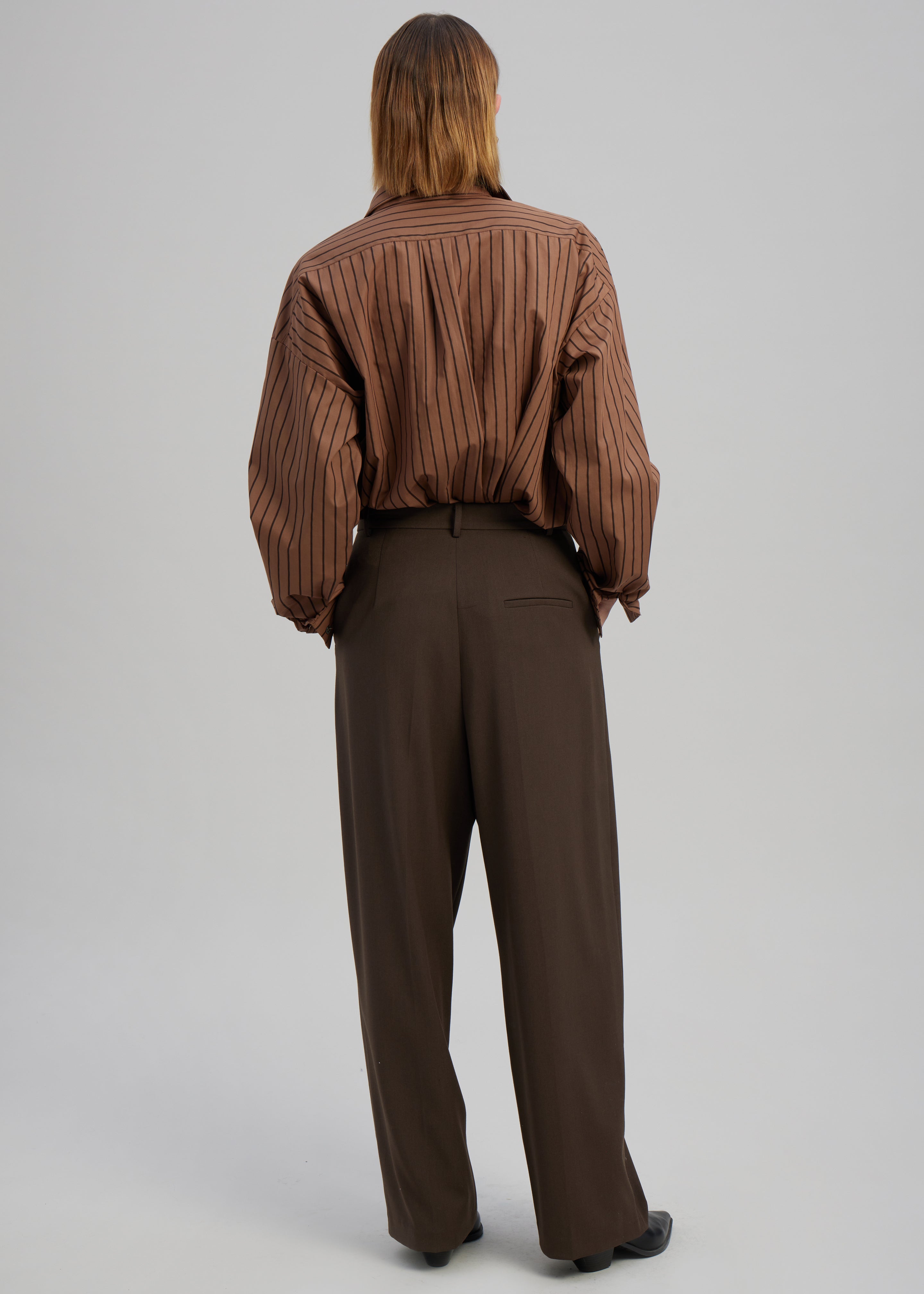 Aine Trousers - Brown - 6
