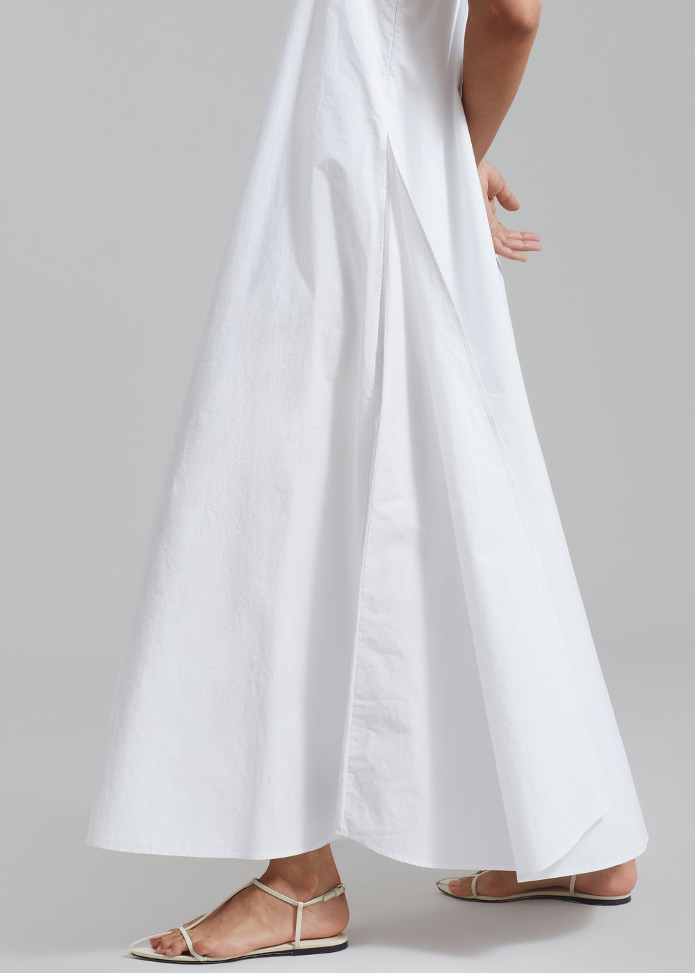 Alyssa Tank Maxi Dress - White - 1