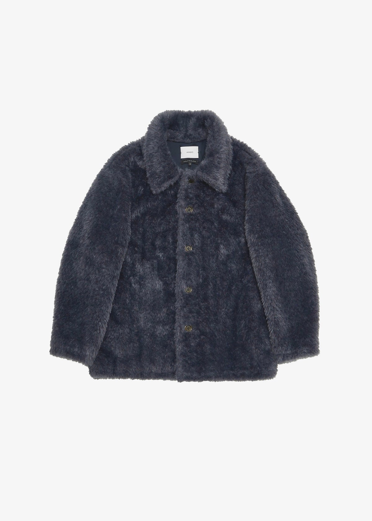 Amomento Fur Mid Coat - Charcoal - 6