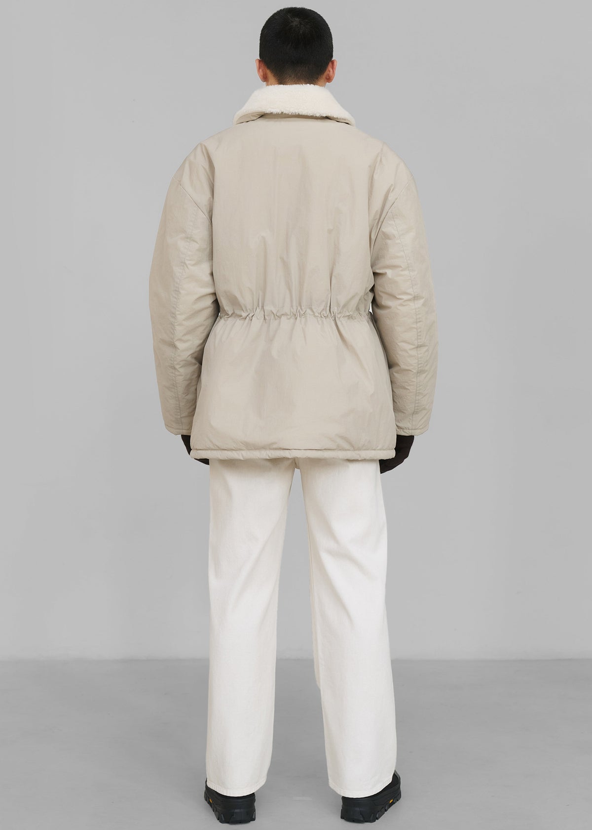 Amomento Padded Safari Jumper - Beige - 5