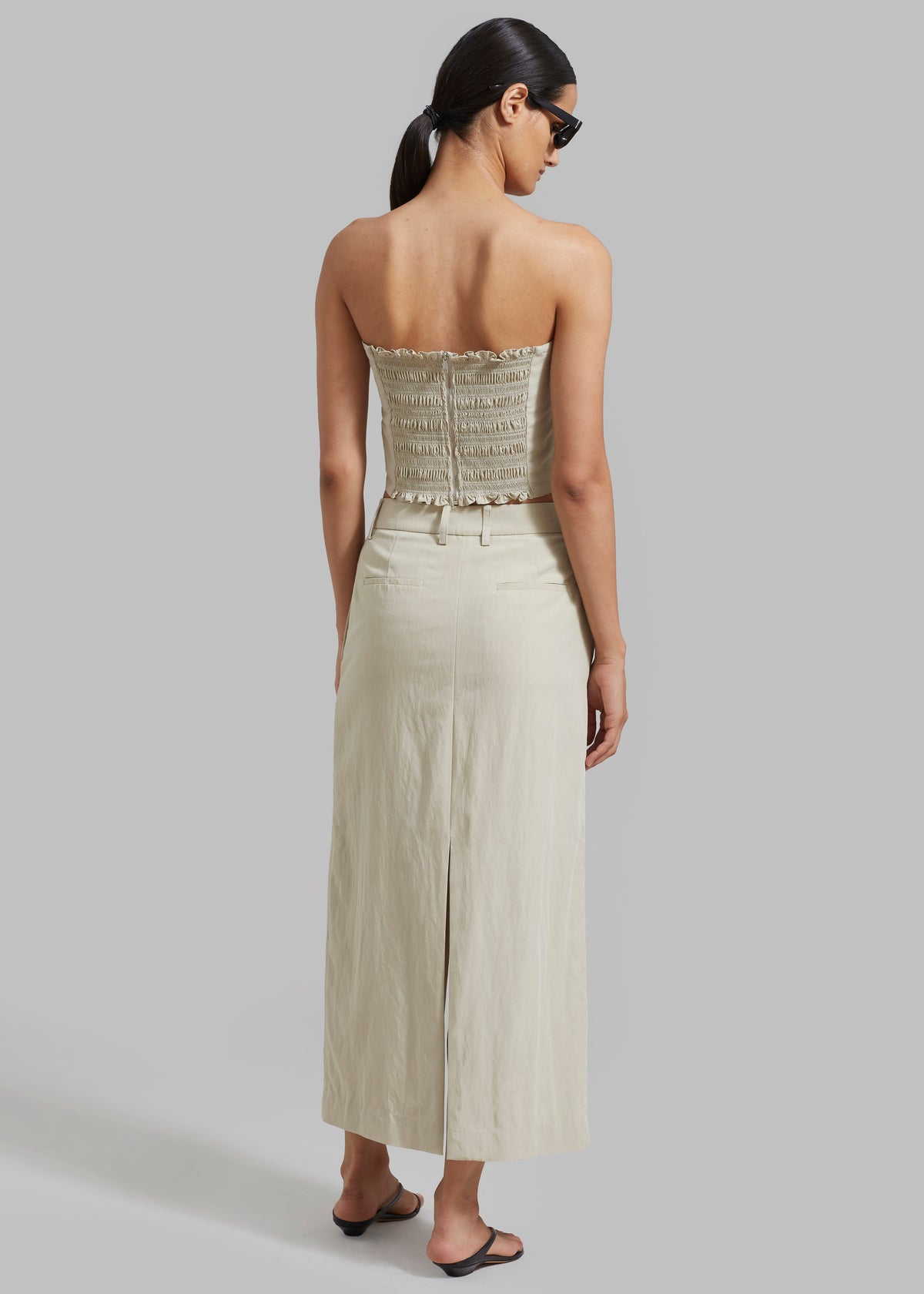 Anastasia Tube Top - Sage - 6