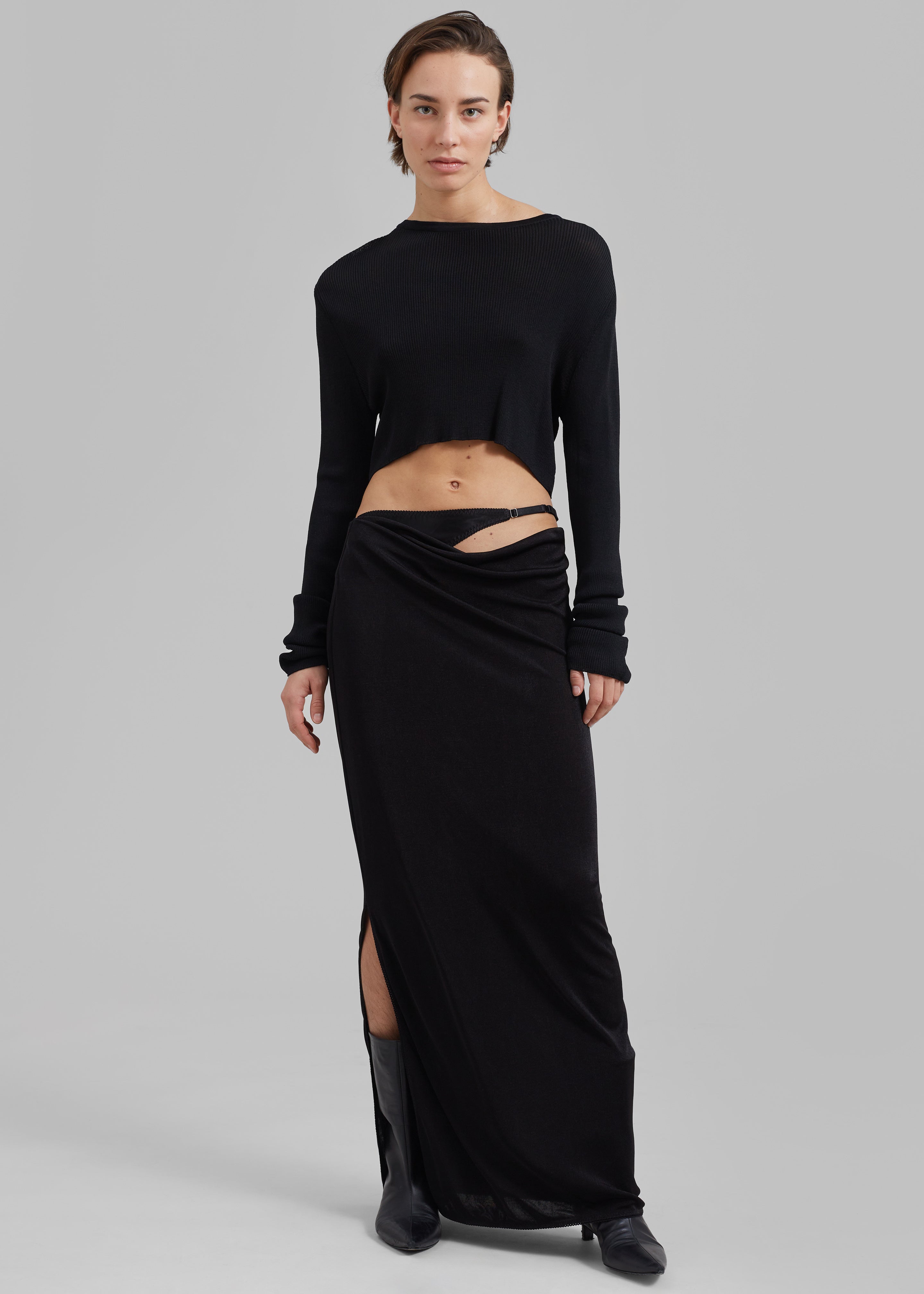 Anna October Kerry Maxi Skirt - Black - 8