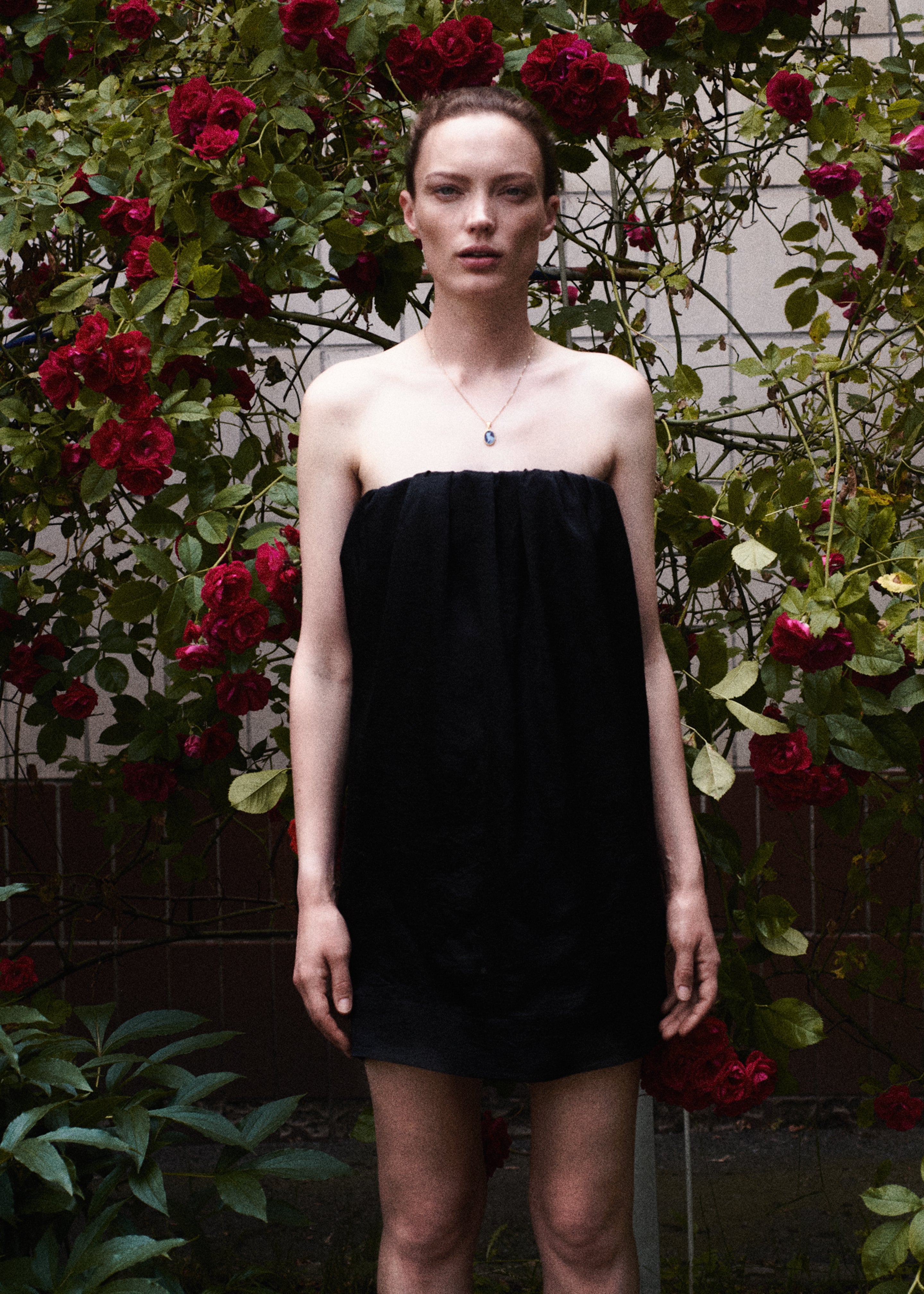 Anna October Sharon Mini Dress - Black - 1