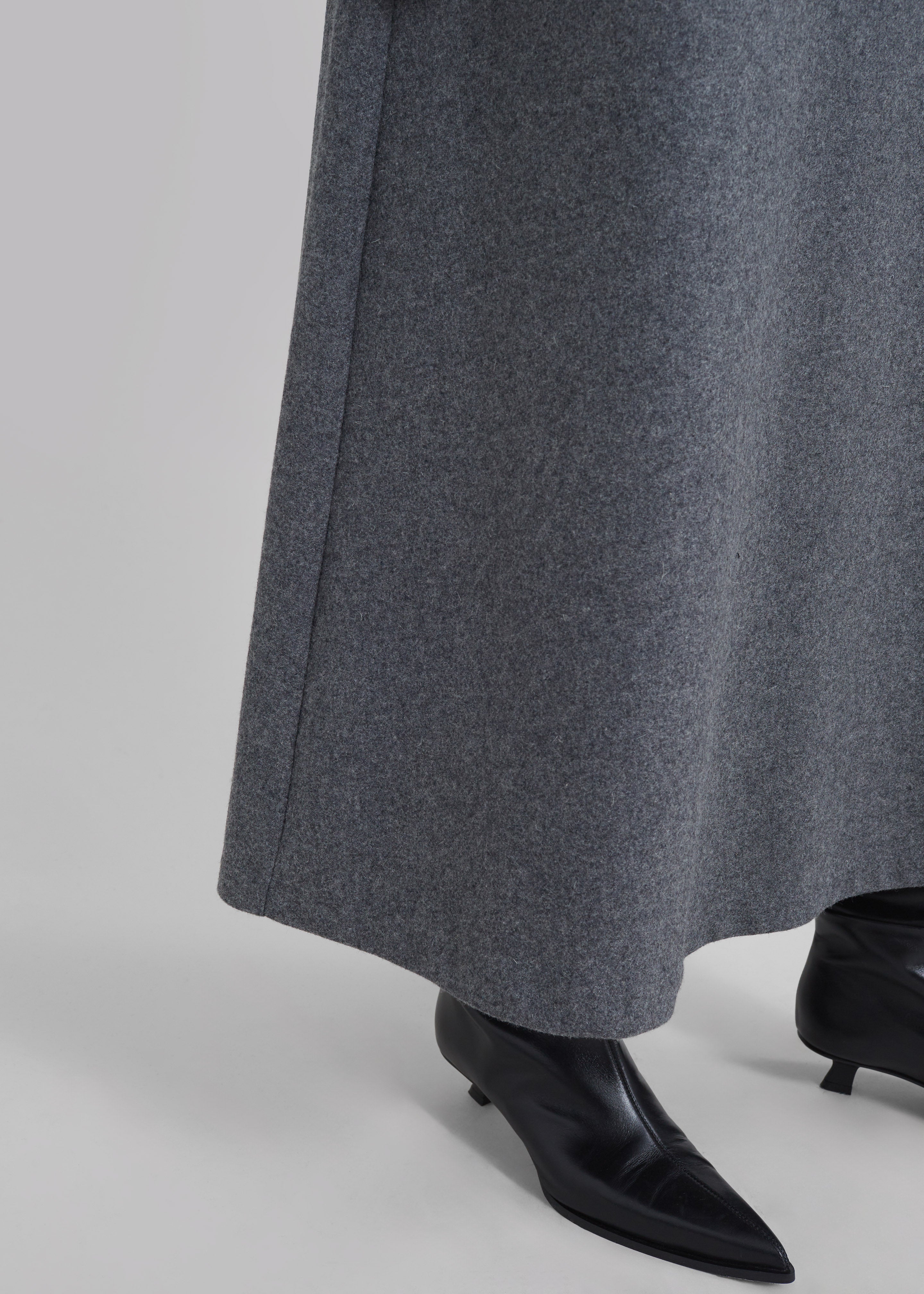 Arabella Midi Skirt - Grey - 5