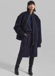 Arley Oversized Bomber - Navy