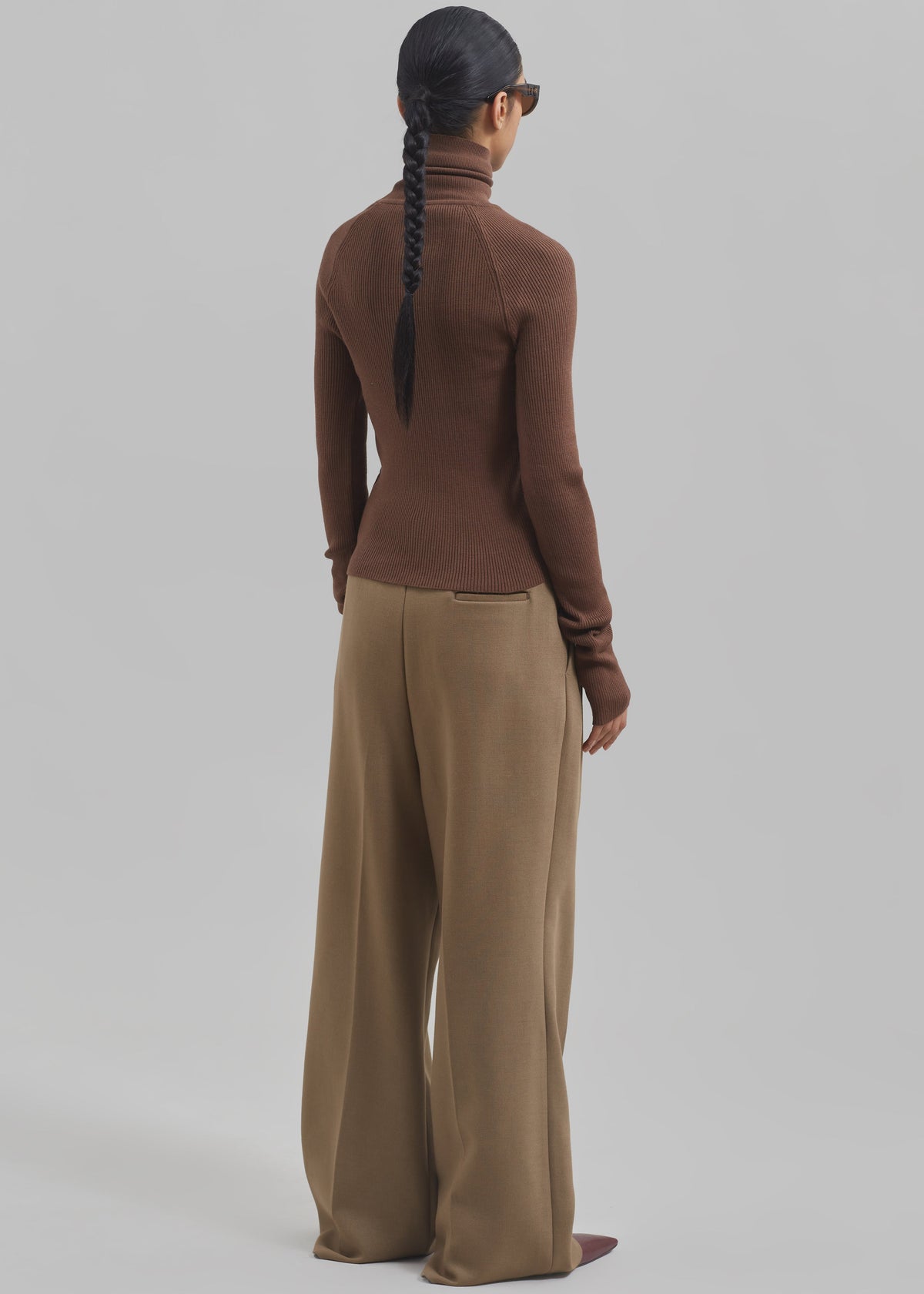 Aubree Turtleneck - Brown - 9