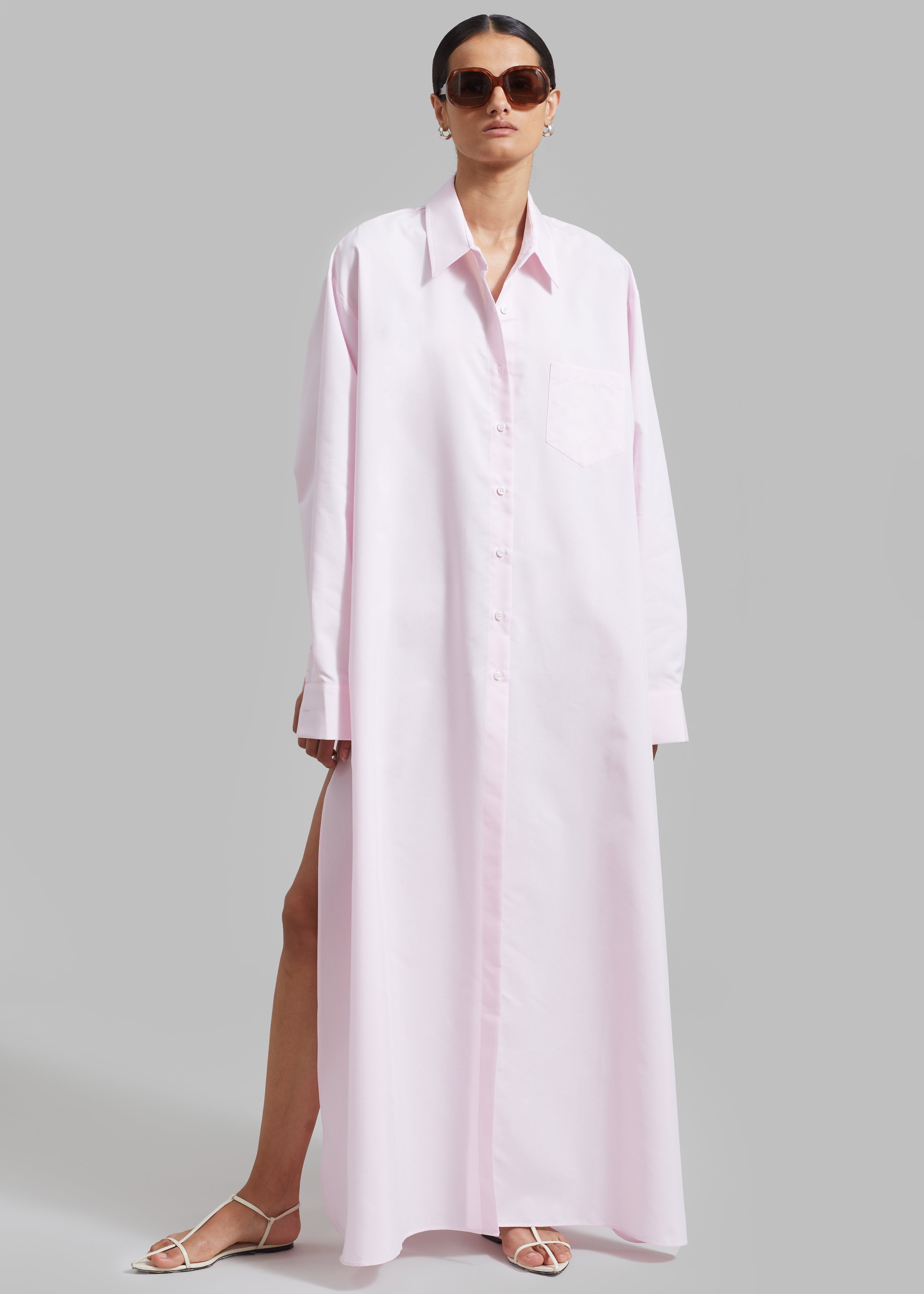 Avery Shirt Dress - Petal - 6