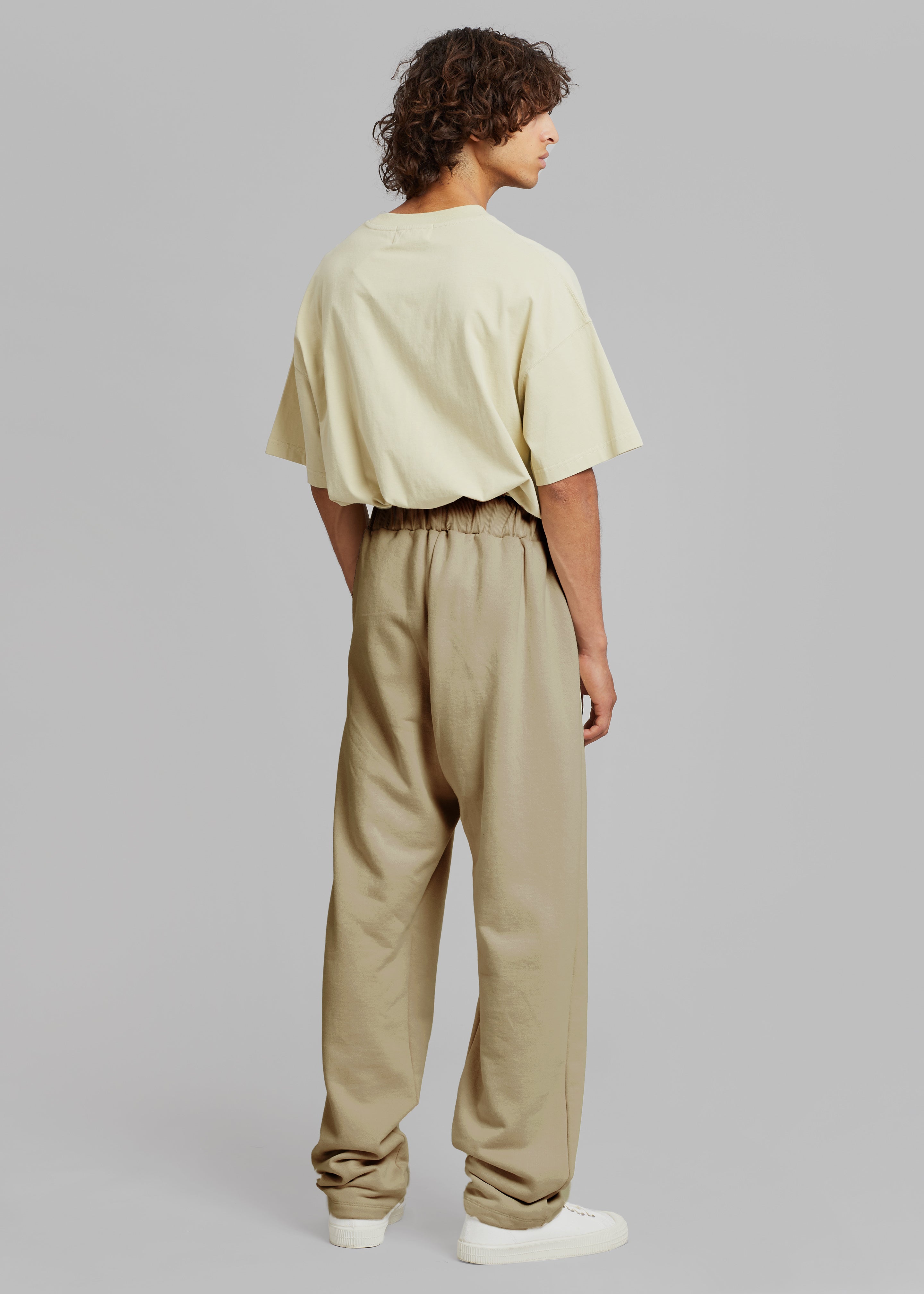 Alec Pleated Jogger Pants - Olive - 5