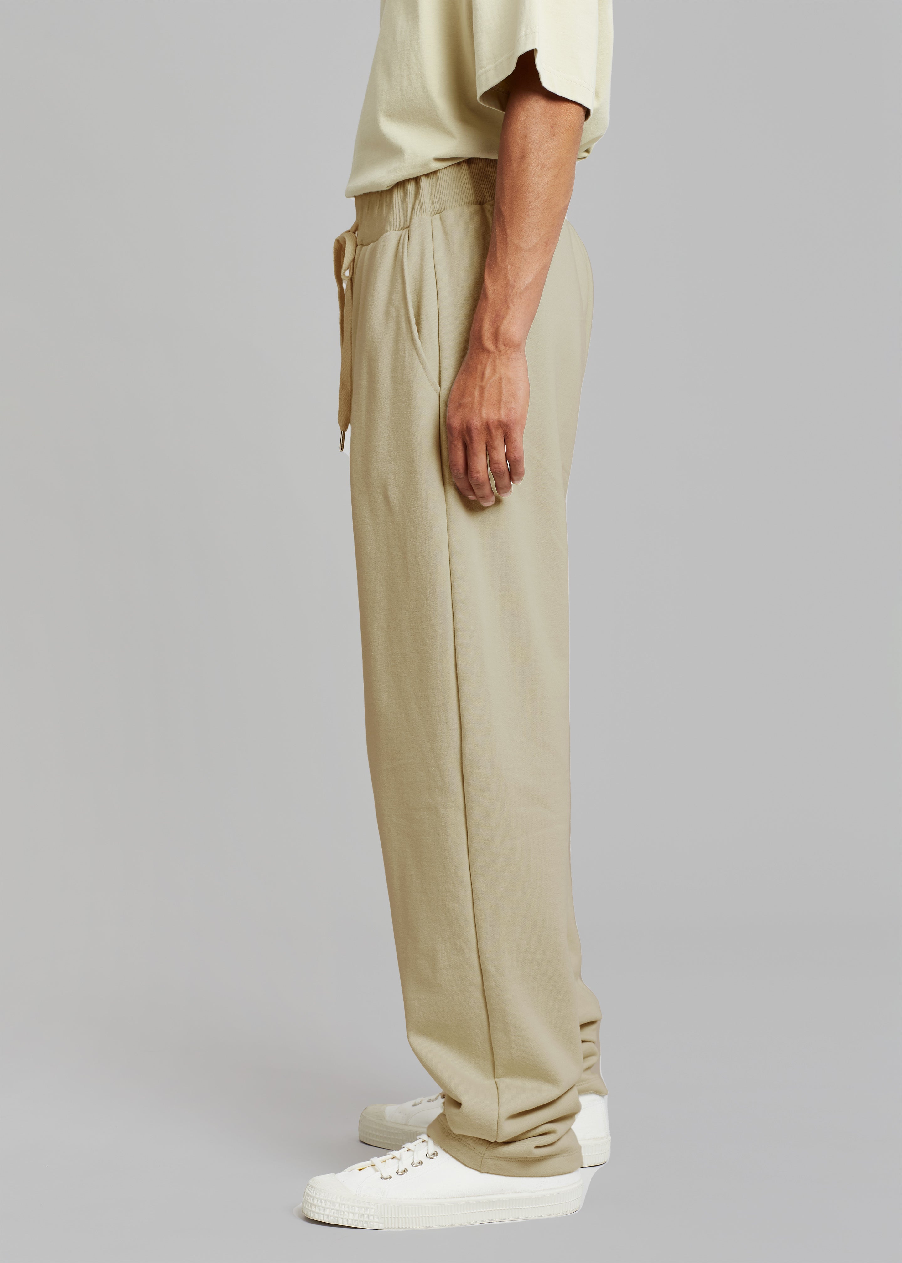 Alec Pleated Jogger Pants - Olive - 4