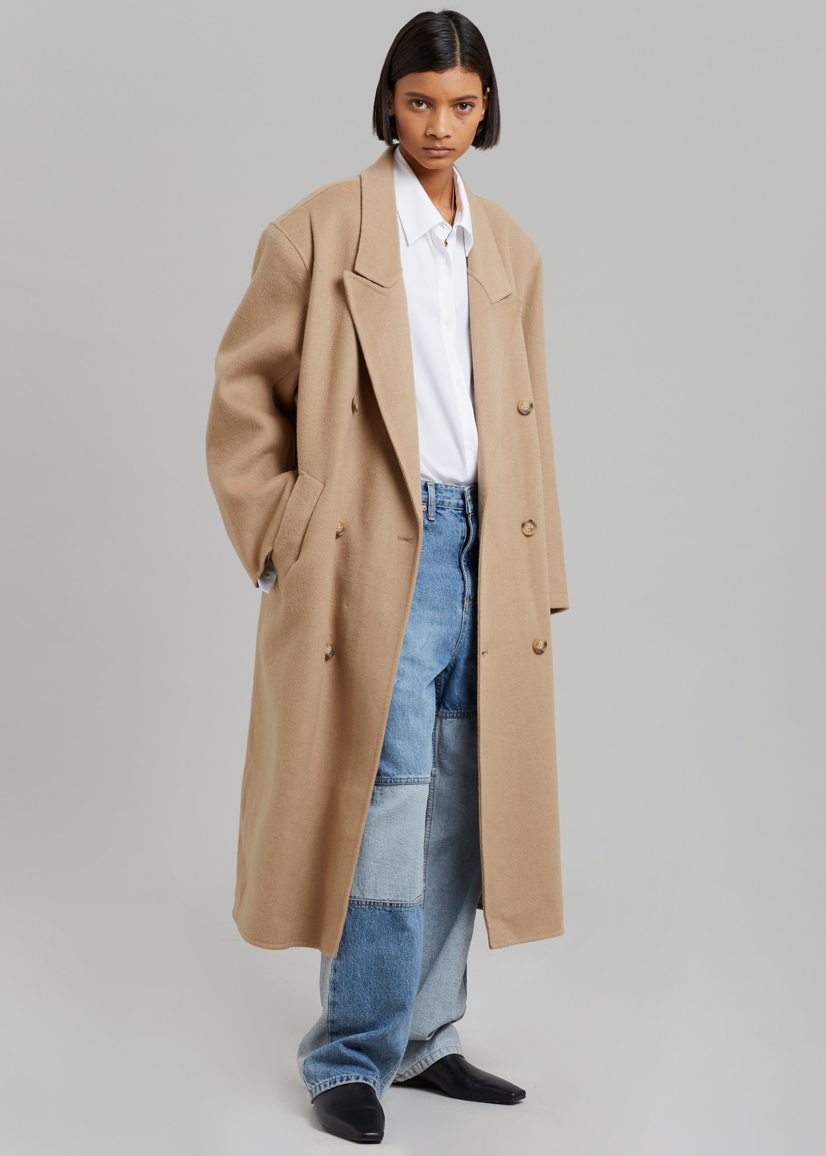 Padded cheap shoulder coats