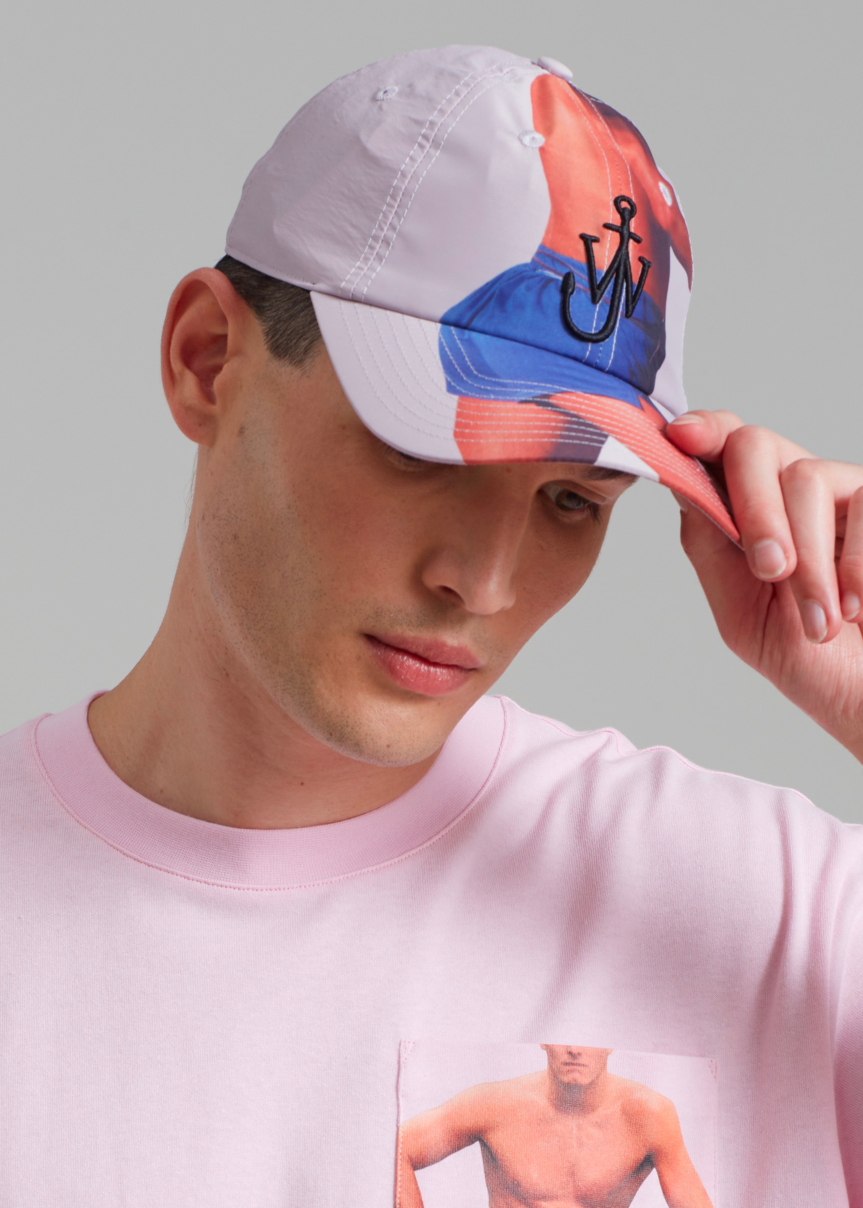 JW Anderson Baseball Cap - Lilac - 2