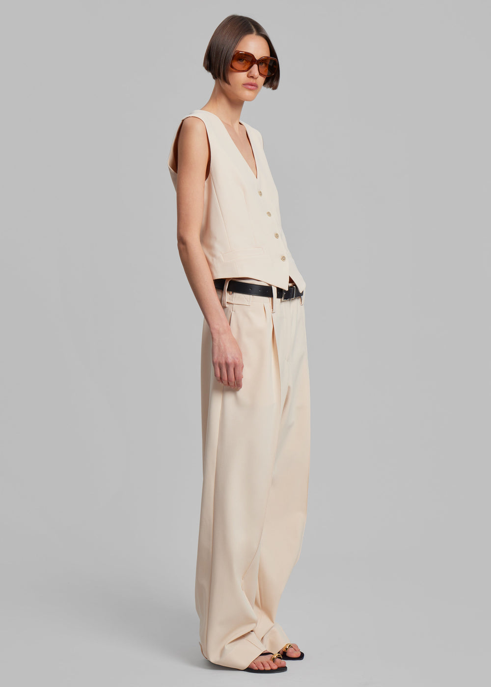Beaufille Duna Vest - Parchment - 1