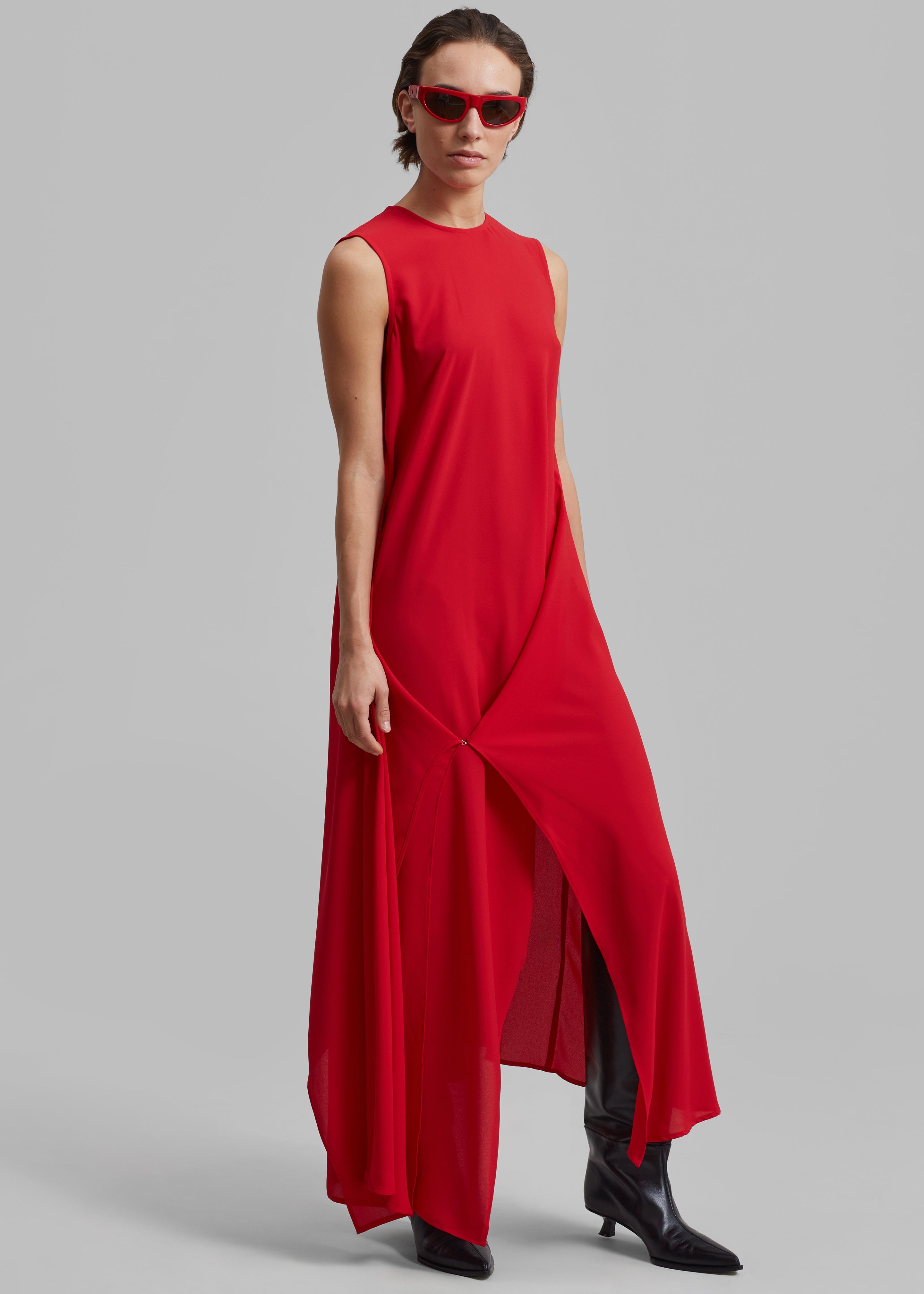 Beaufille Hari Dress - Vermillion - 1