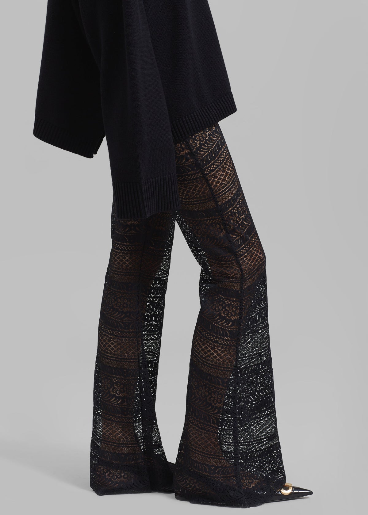 Beaufille Lorenzo Flare Leggings - Black - 1