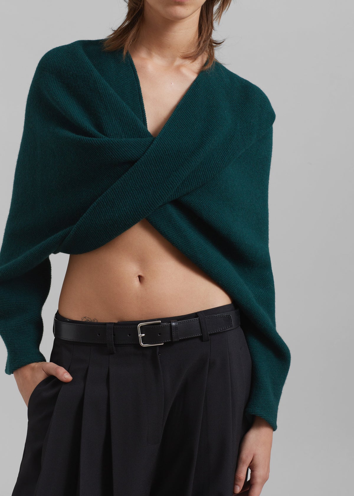 Beaufille Twist Sweater - Emerald - 4