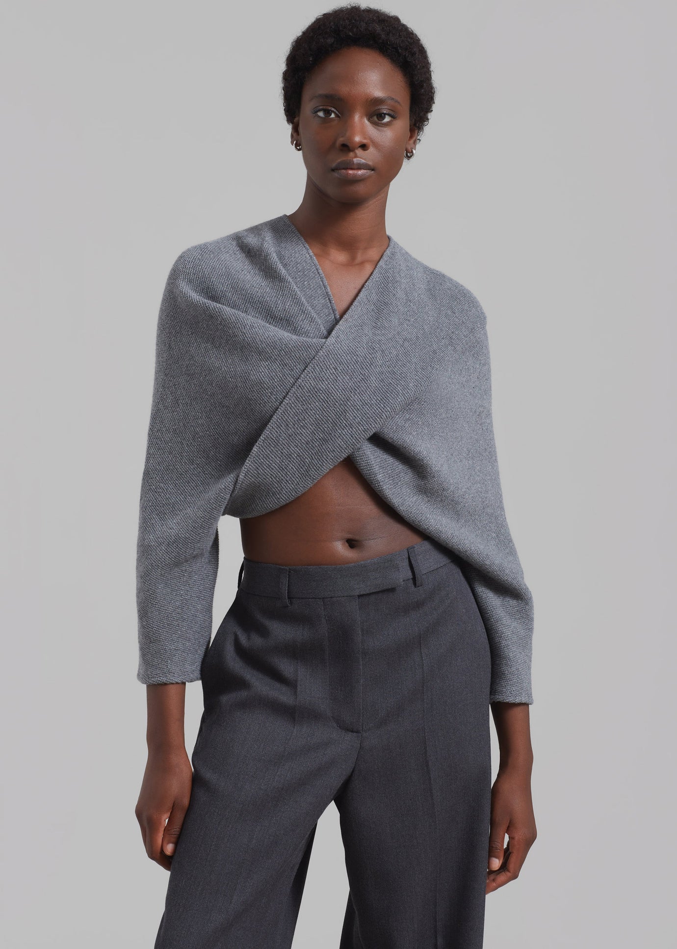 Beaufille Twist Sweater - Grey