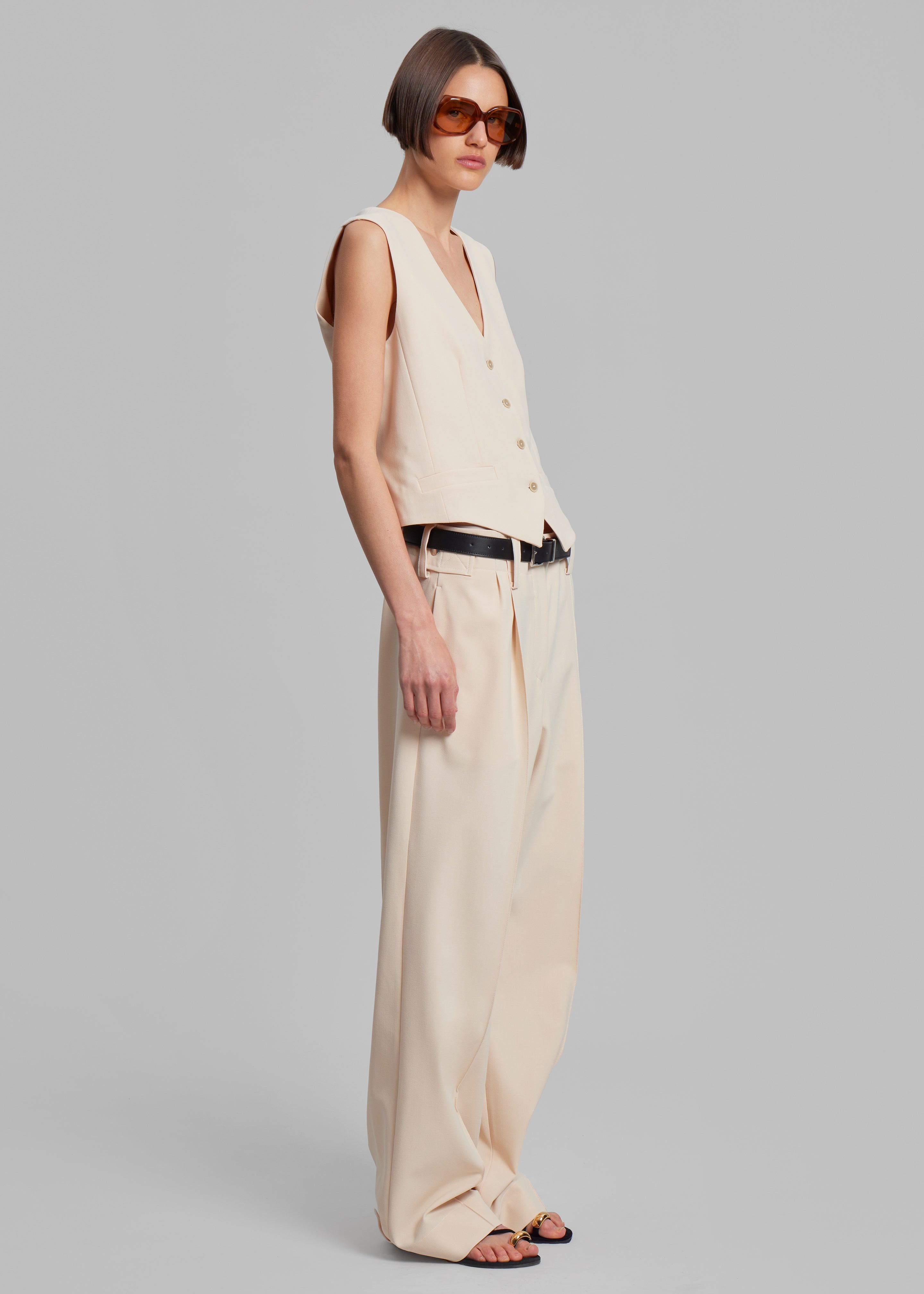 Beaufille Ulla Trousers - Parchment - 4