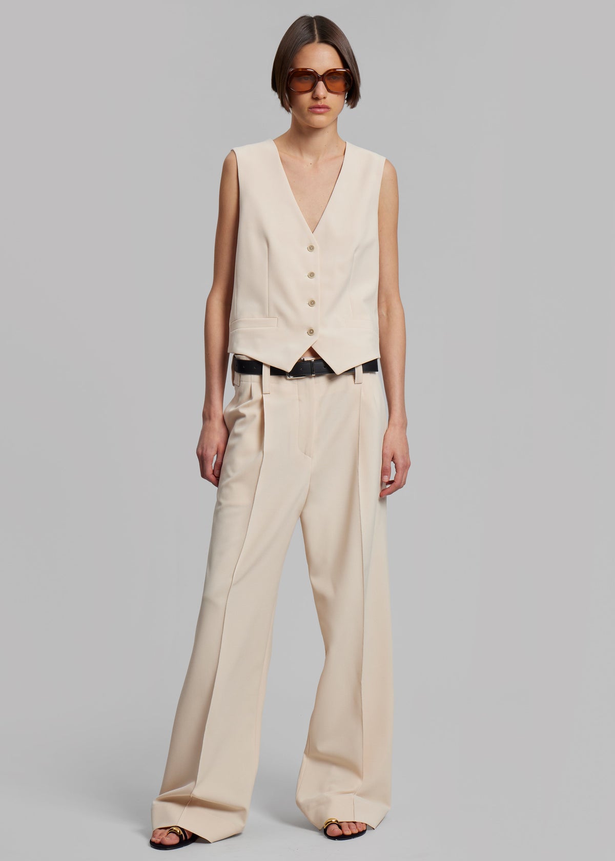 Beaufille Ulla Trousers - Parchment - 7