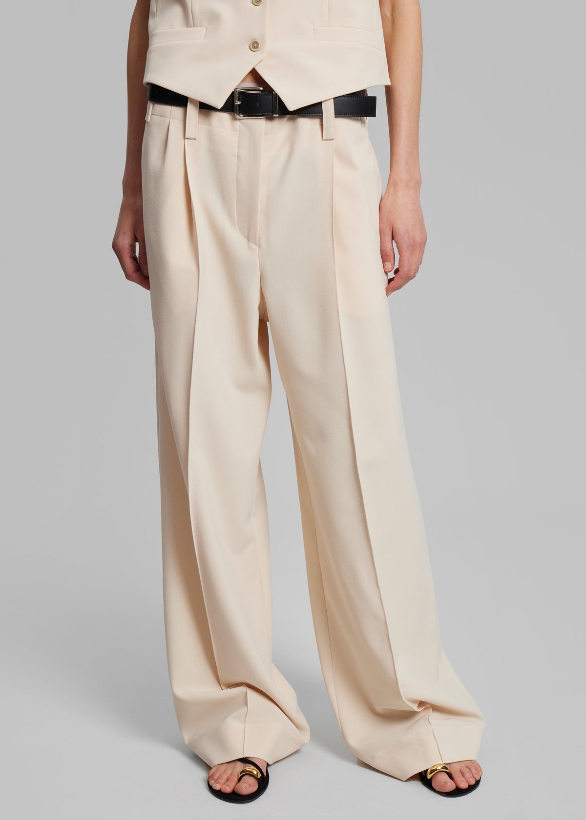 Beaufille Ulla Trousers - Parchment - 3