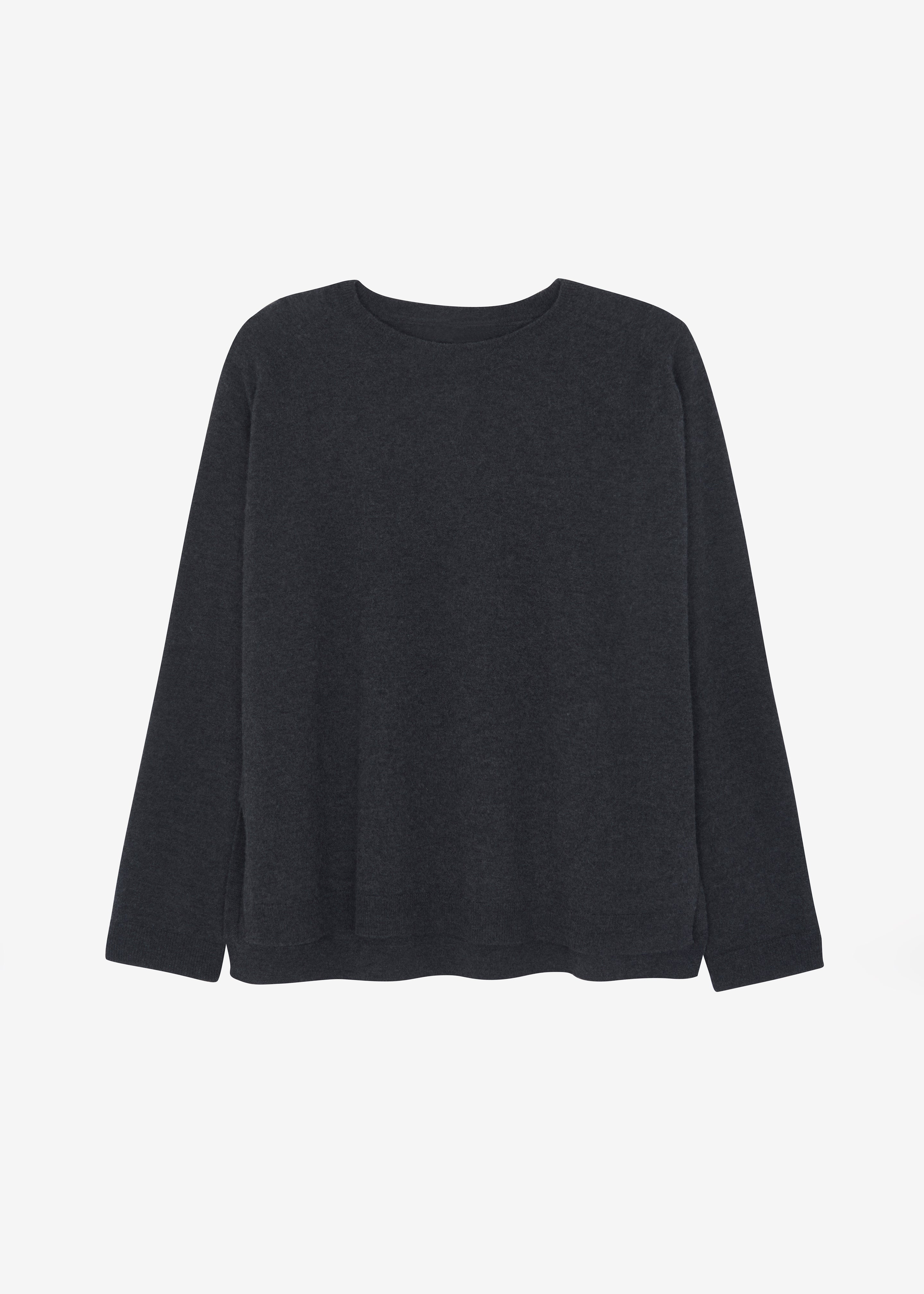 Bellamy Wool Sweater - Charcoal - 8