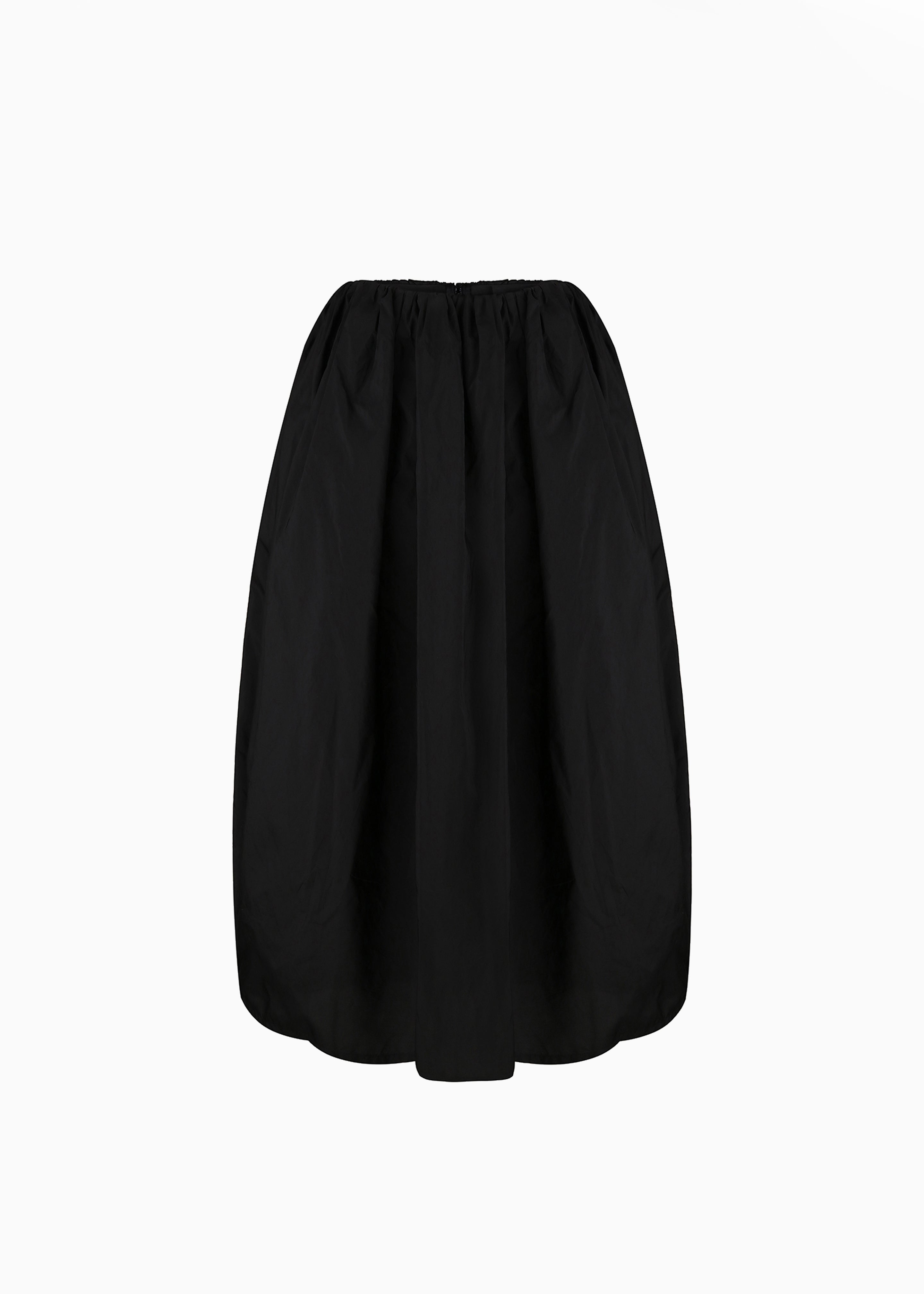 Bevza Balloon Midi Skirt - Black - 4