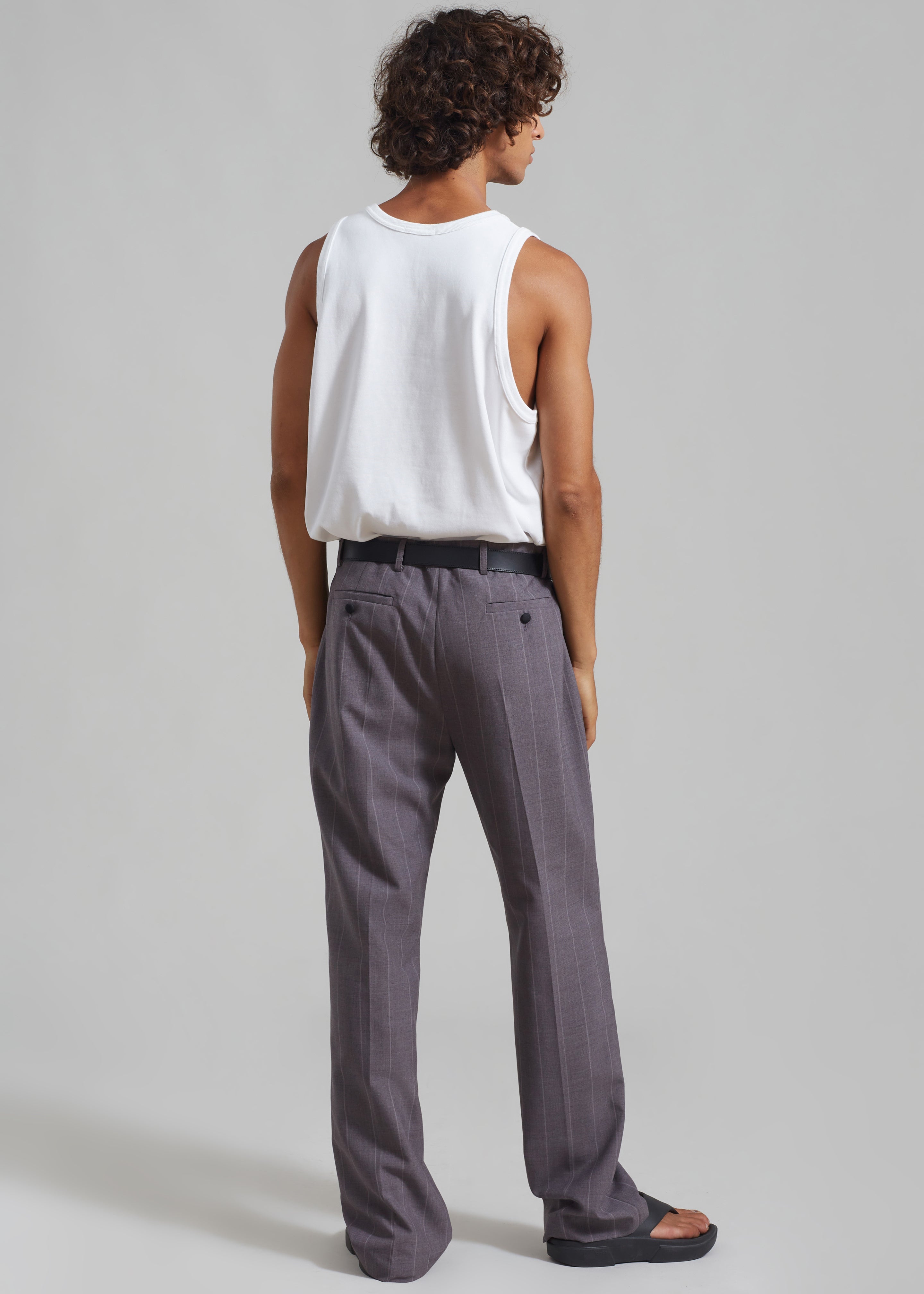 Boone Suit Pants - Grey Stripe - 7 - [gender-male]