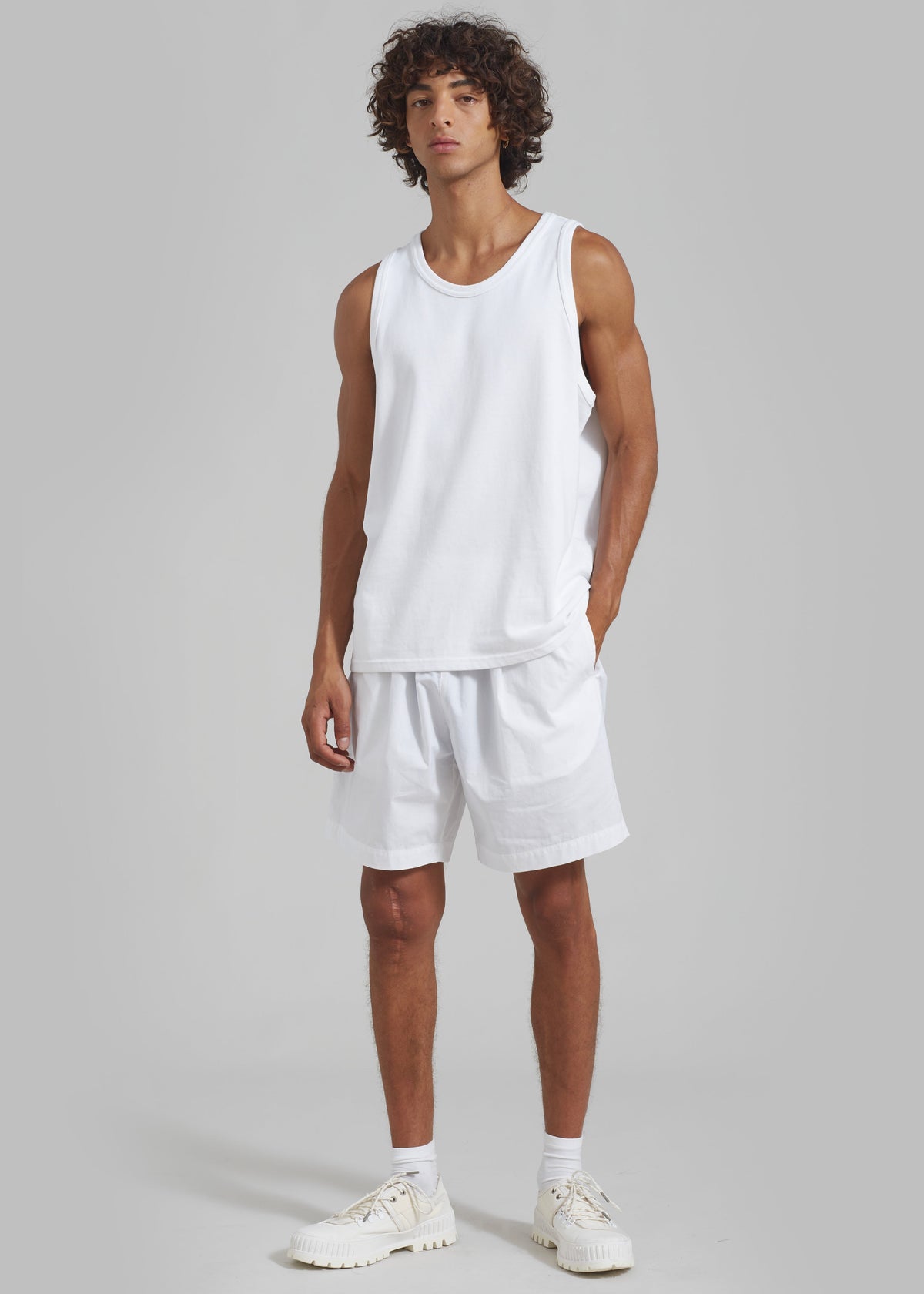 Briston Boxy Tank - White - 12
