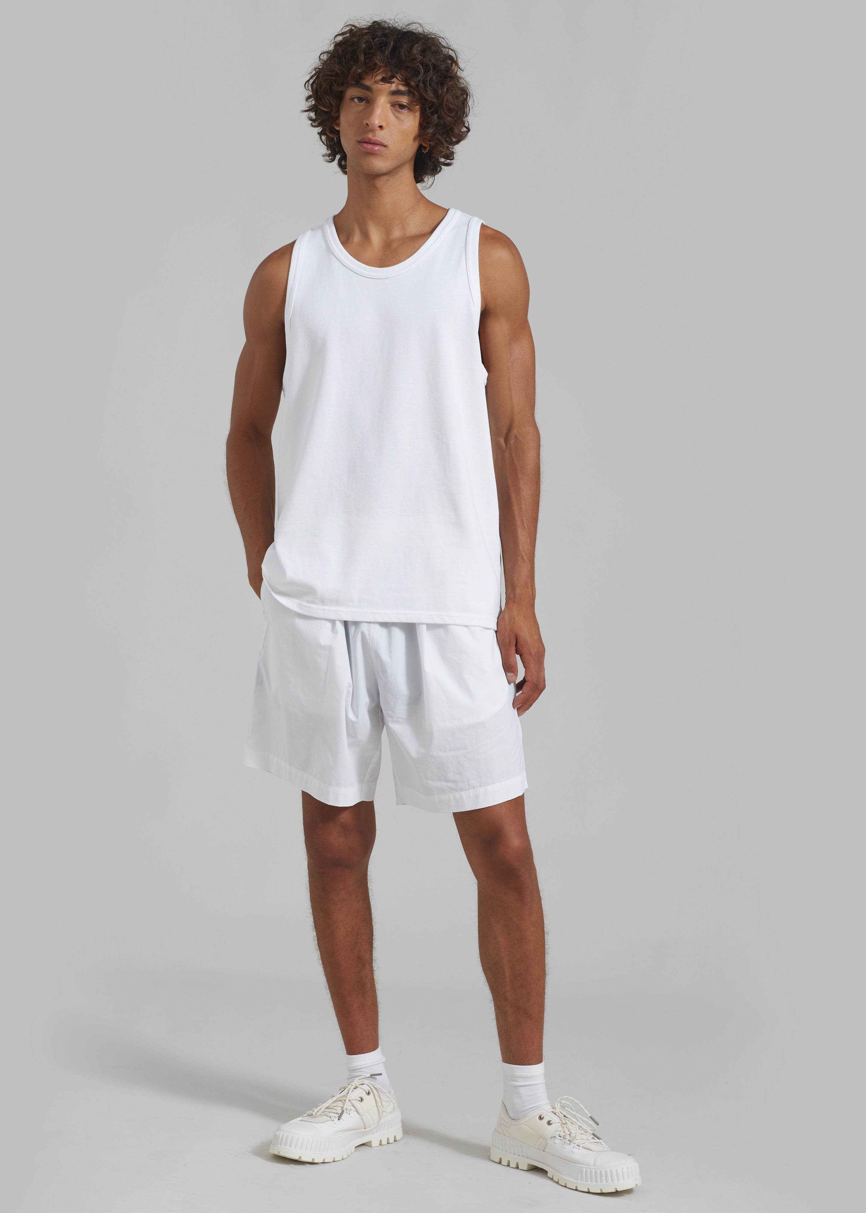 Briston Boxy Tank - White - 13