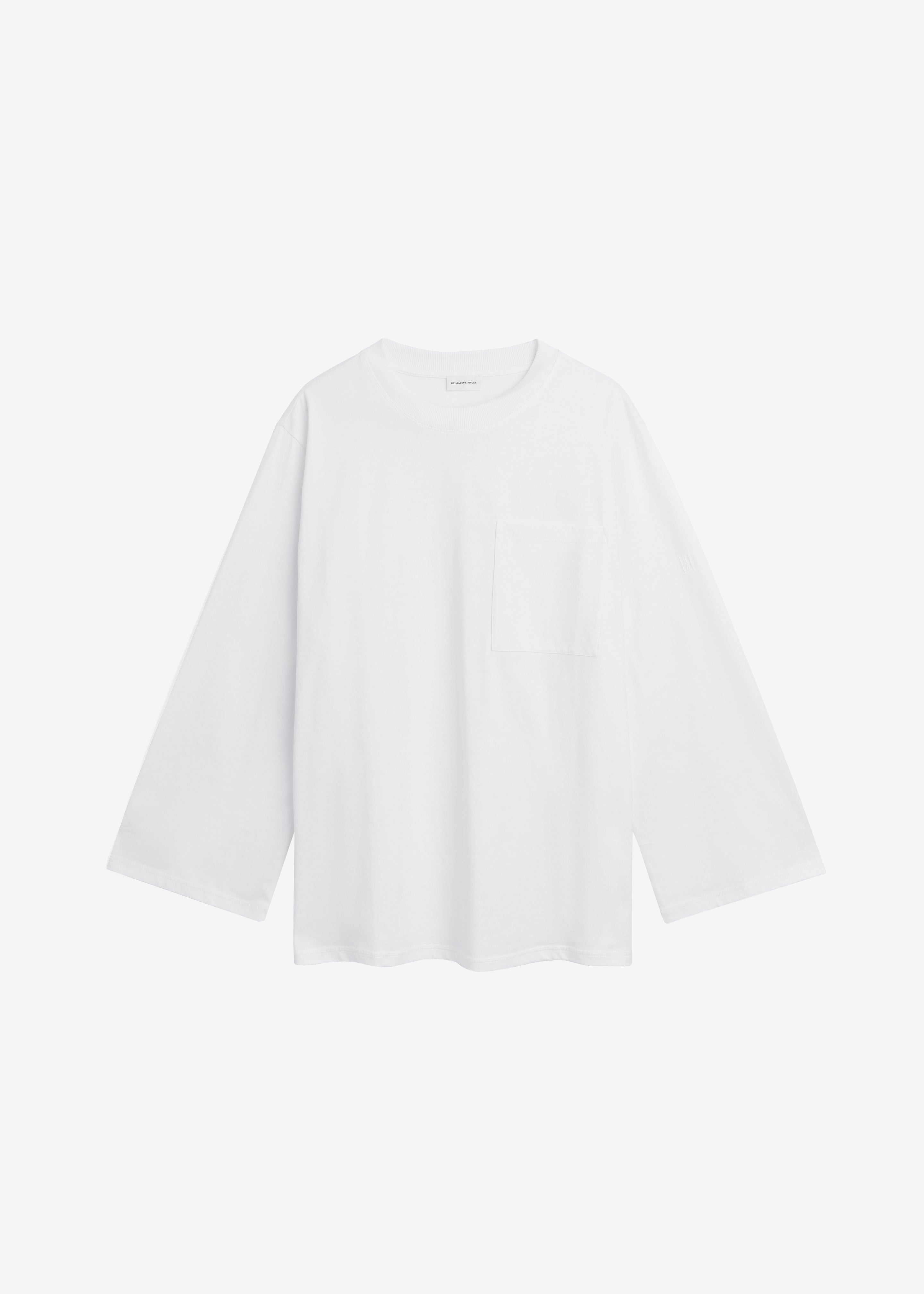 By Malene Birger Fayeh Oversized Long Sleeve Shirt - Soft White - 7