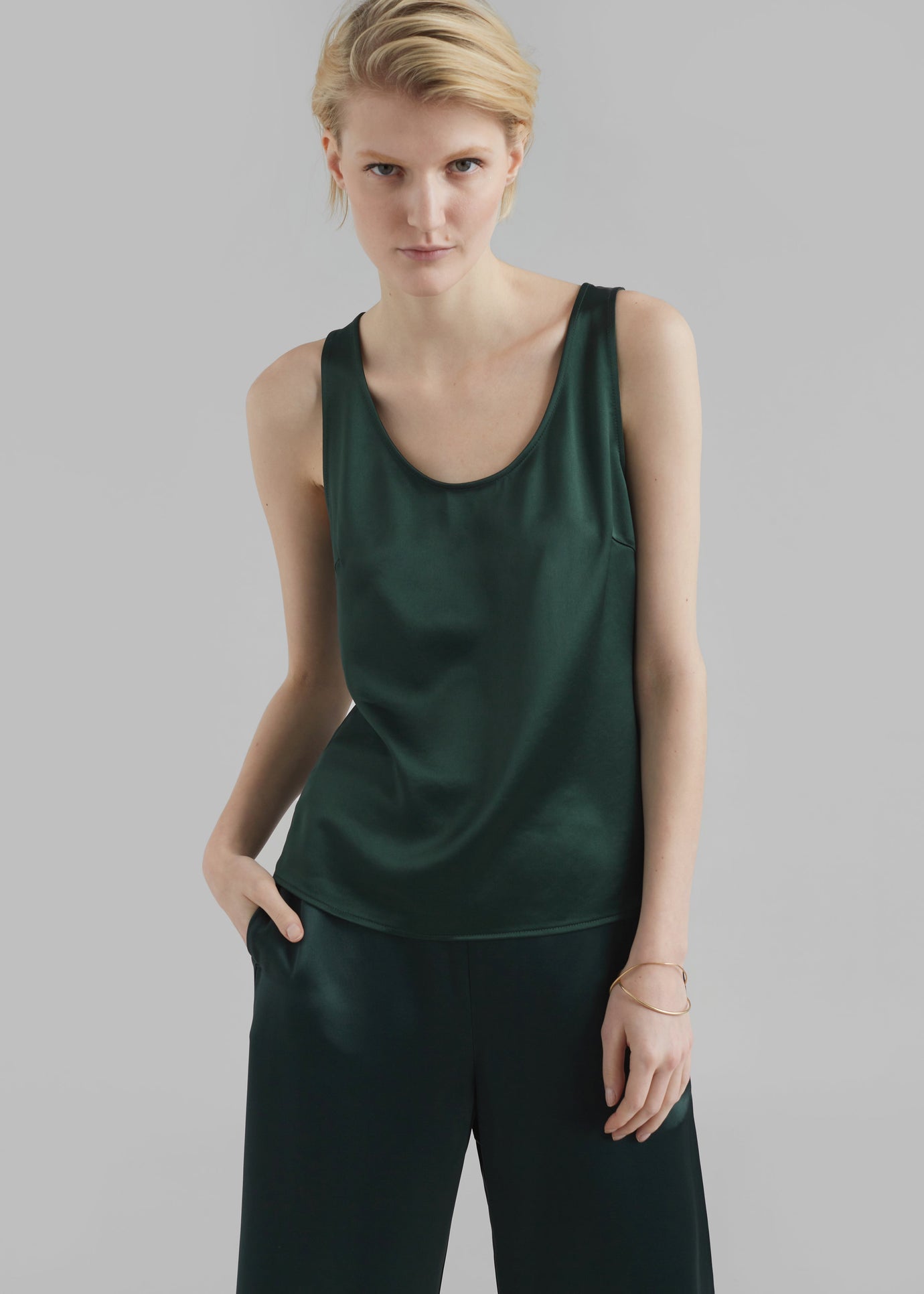 By Malene Birger Jacie Tank Top - Sycamore