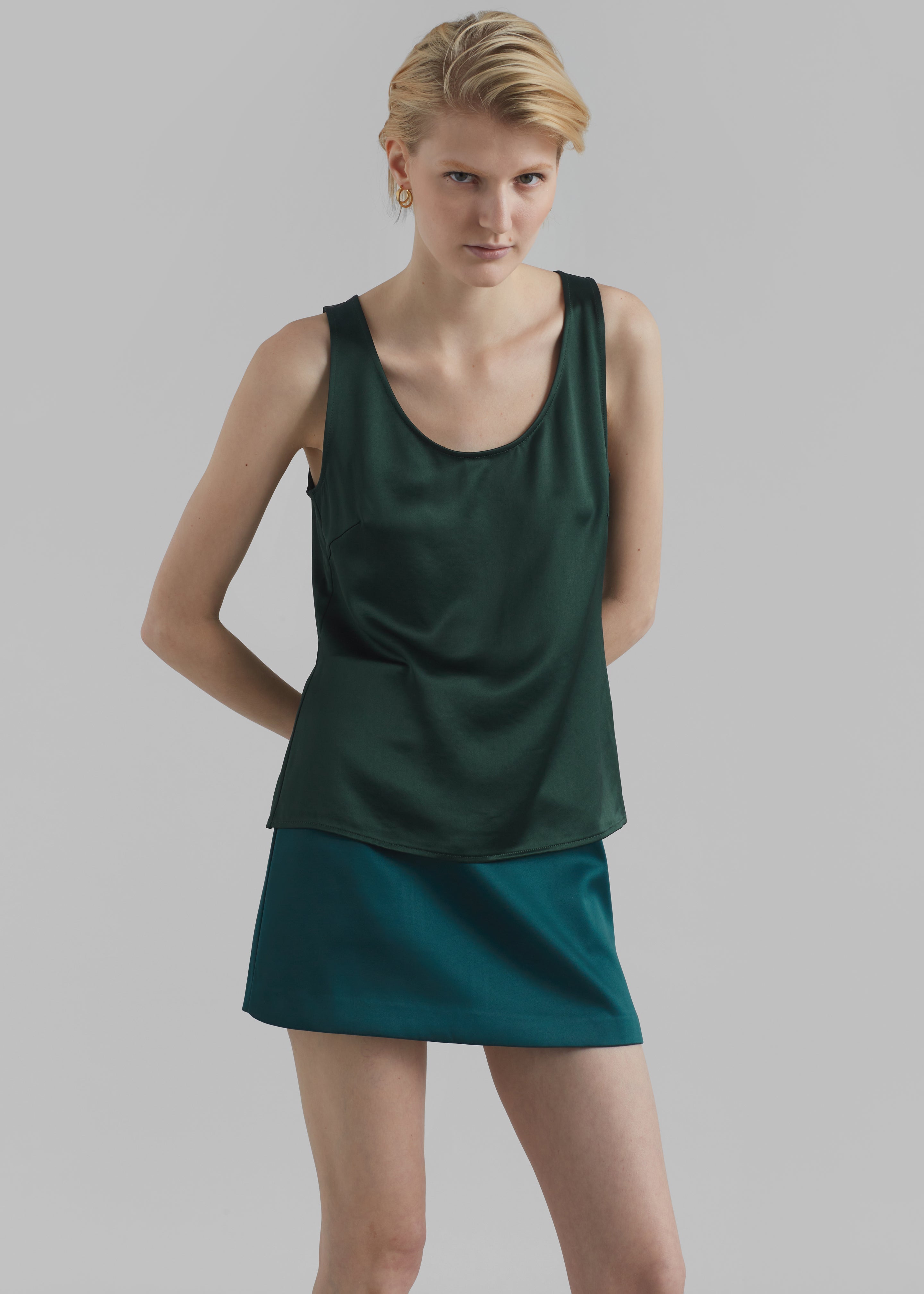 By Malene Birger Jacie Tank Top - Sycamore - 2