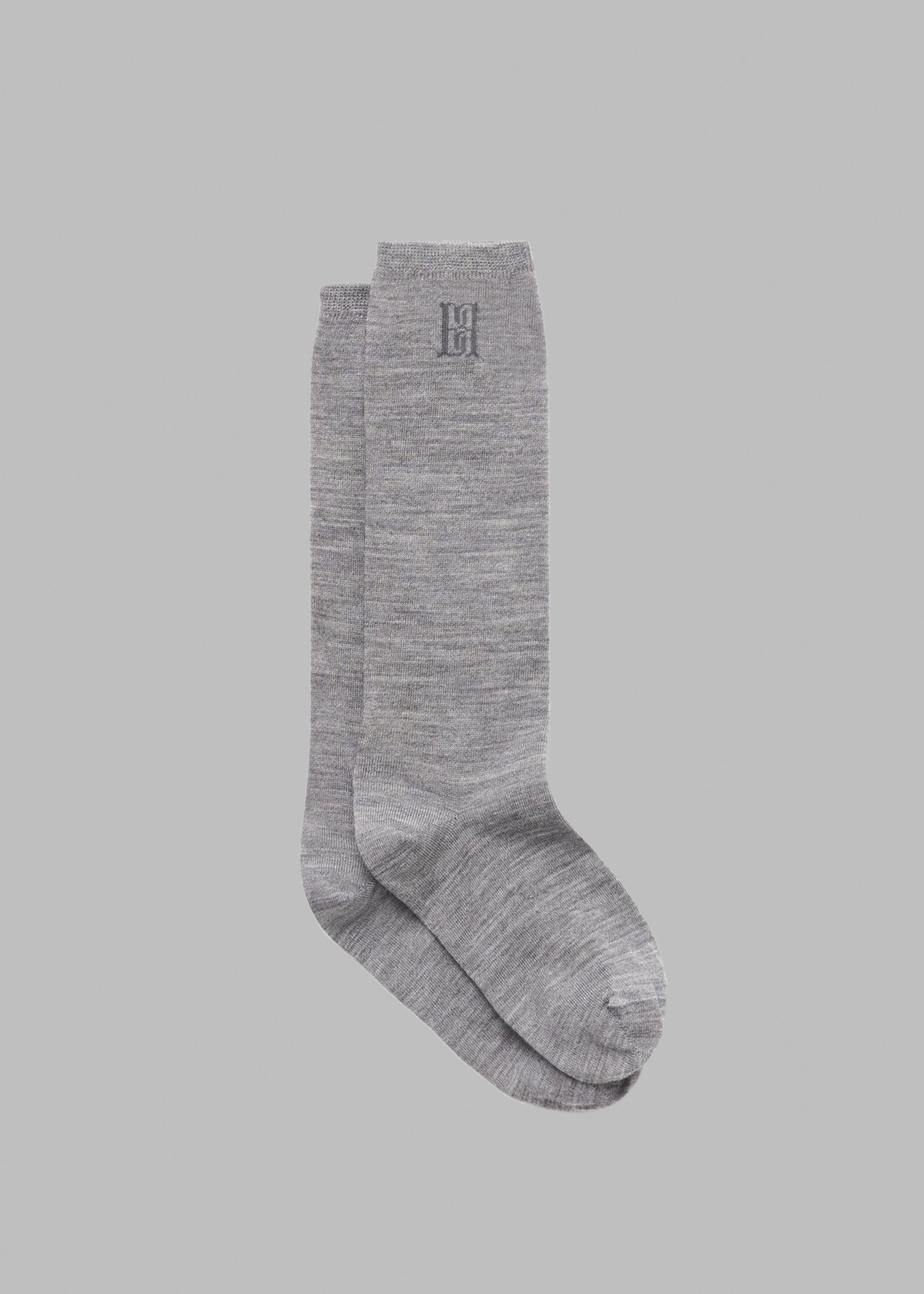 By Malene Birger Leiann Socks - Grey Melange - 1