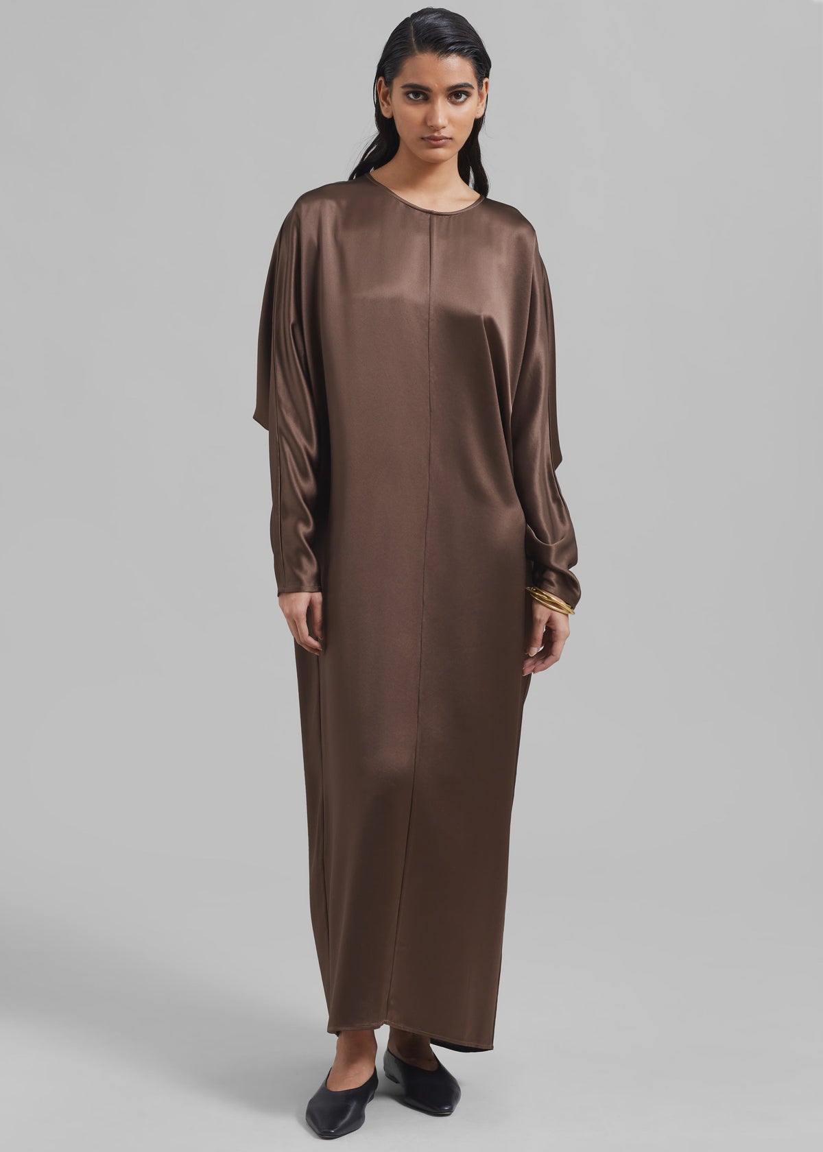 By Malene Birger Odelle Maxi Dress - Warm Brown - 5