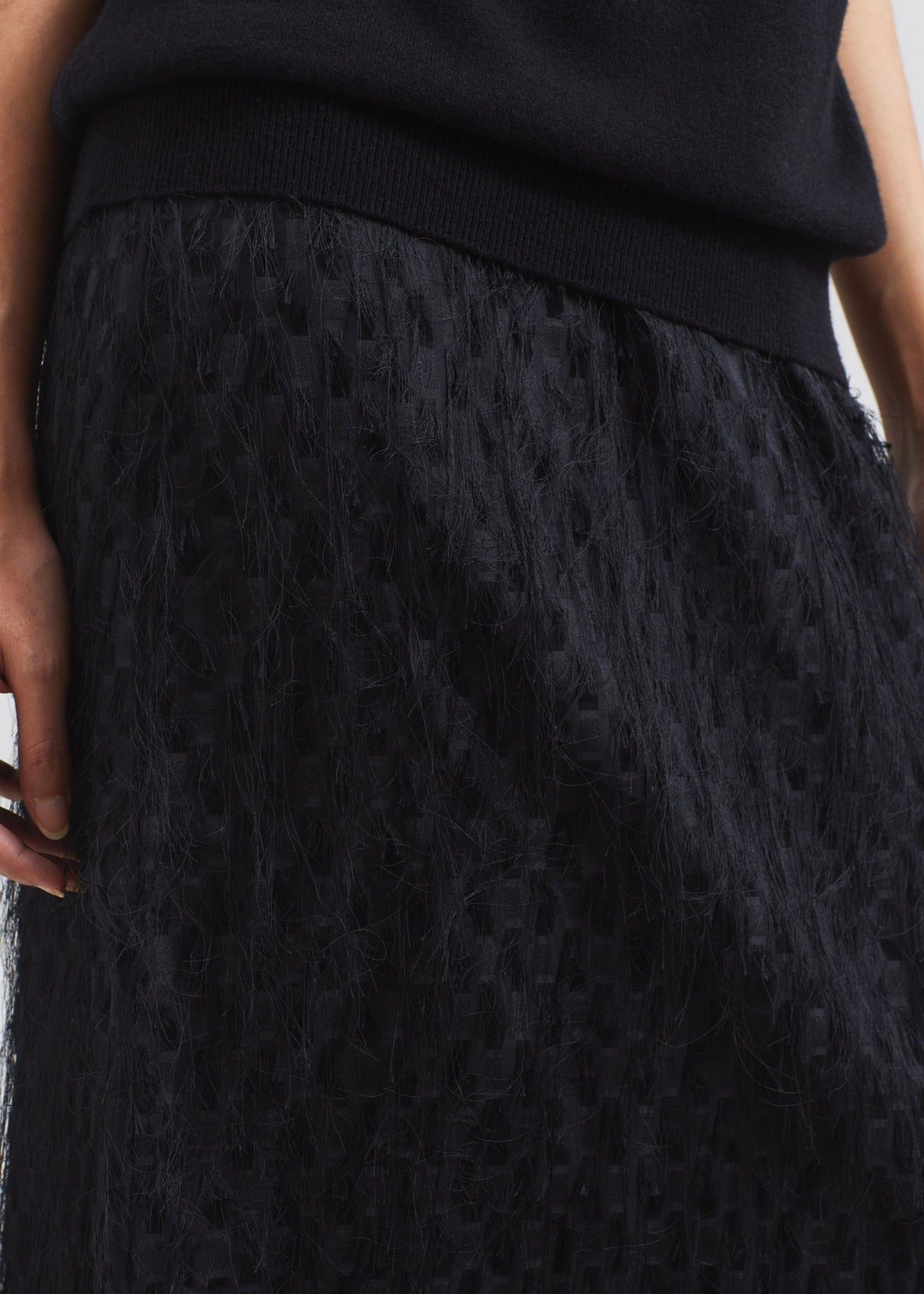 By Malene Birger Palome Skirt - Black - 5